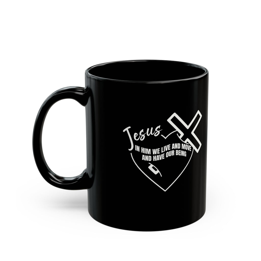 Inspirational Black Christian Mug - 11oz & 15oz