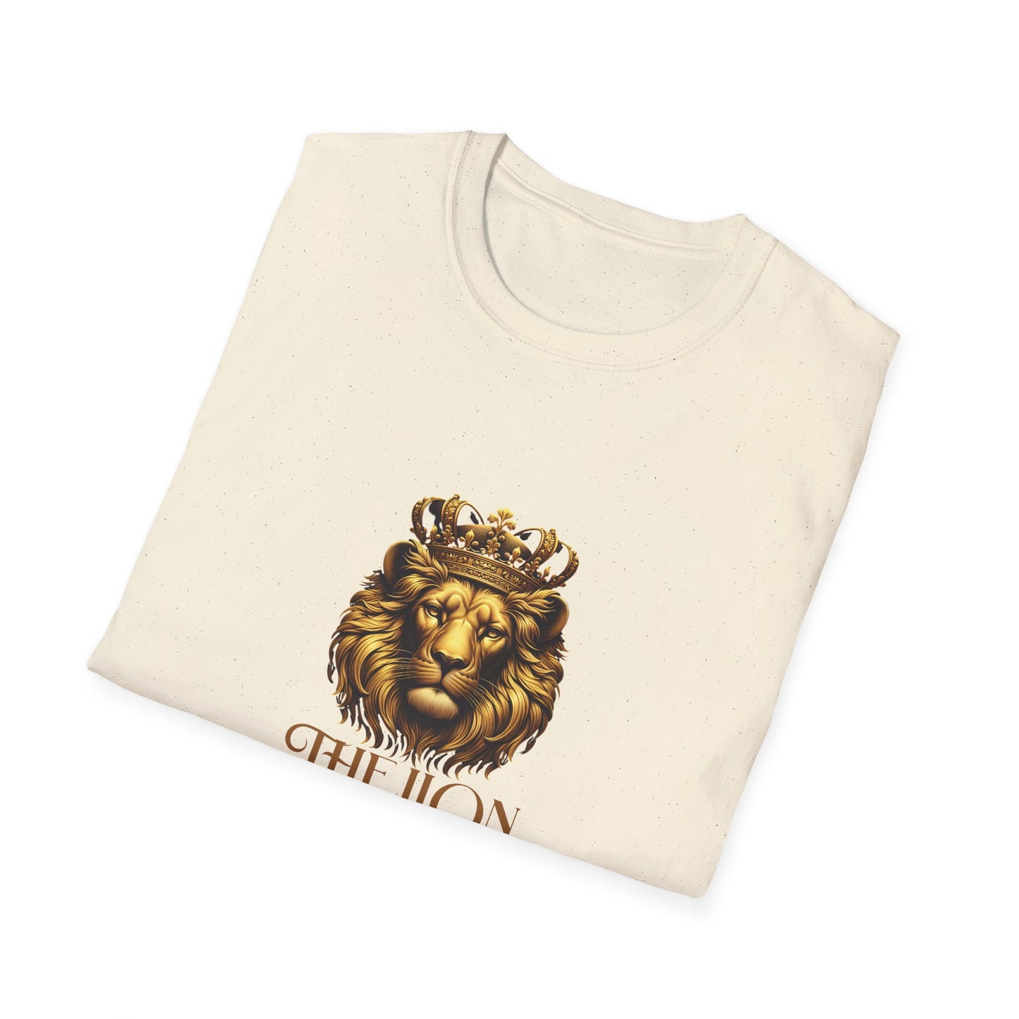 Lion Tribe of Judah Unisex Softstyle T-Shirt - Bold Graphic Tee for Spiritual & Cultural Celebration