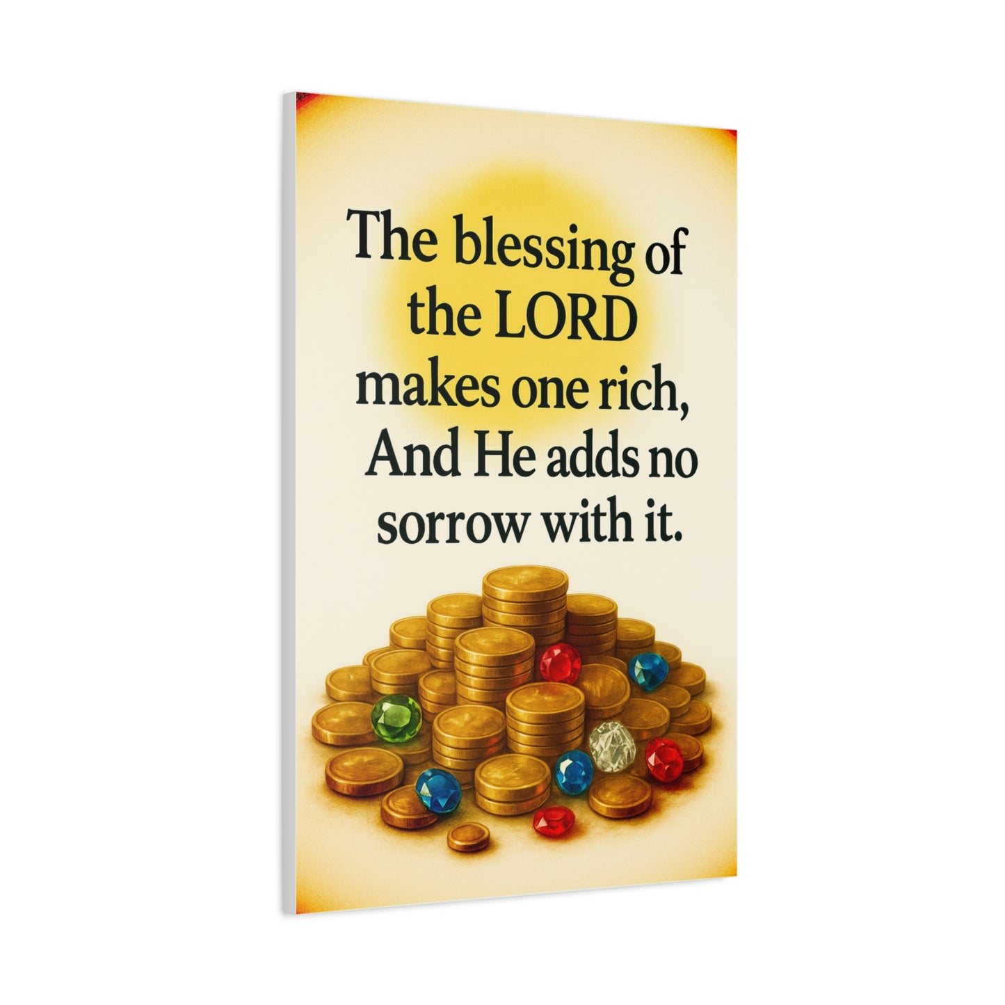 Inspirational Wall Art, Bible Verse Canvas, Christian Home Decor, Religious Gift, Motivational Artwork