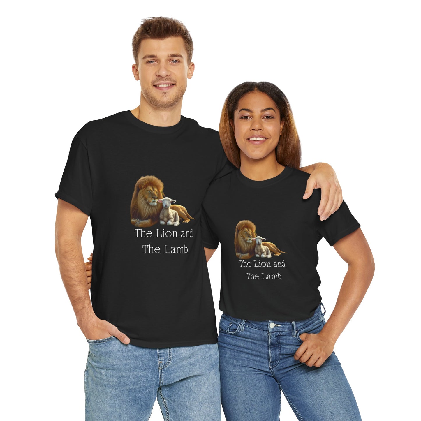 The Lion and the Lamb Inspirational- Creative & Unique Design