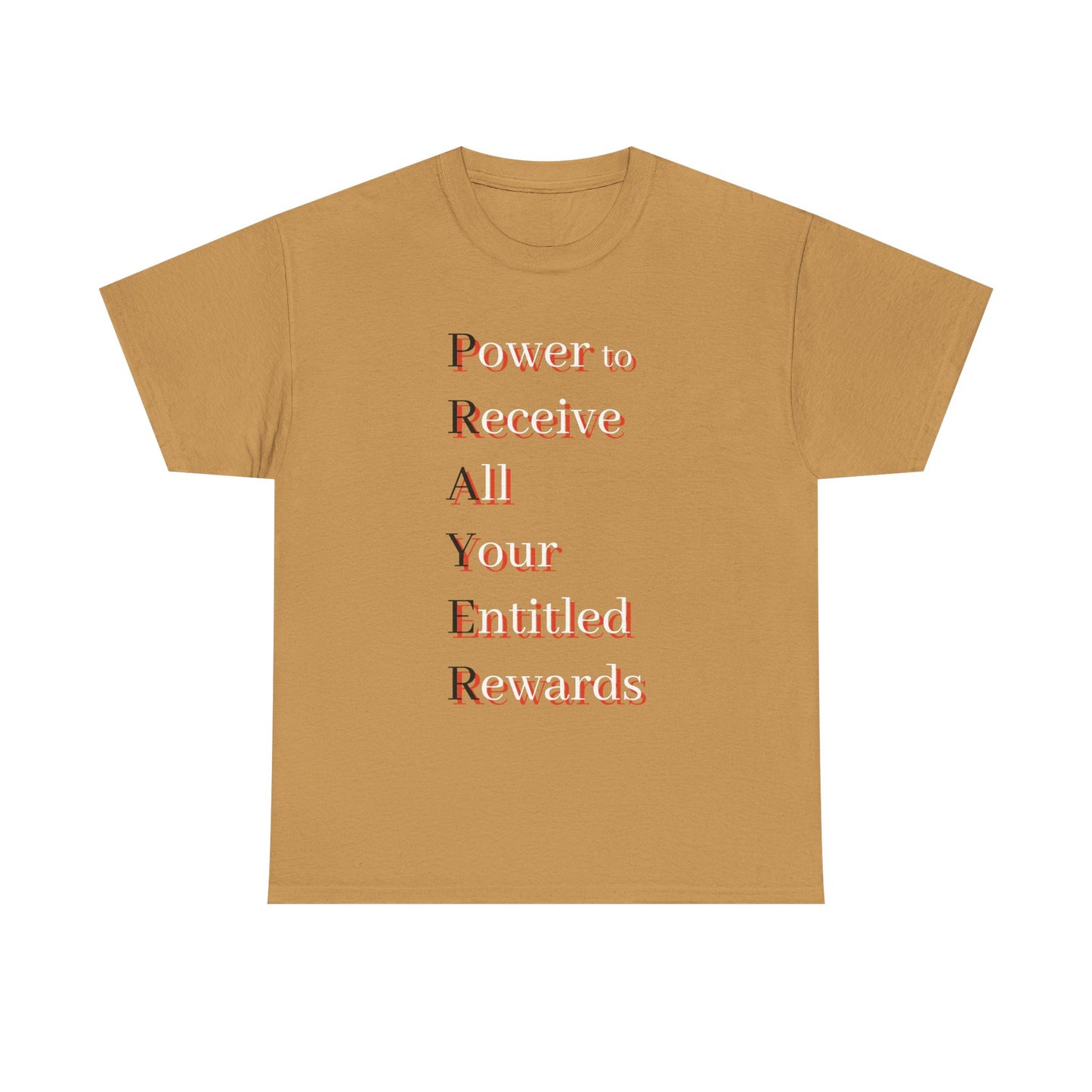 P.R.A.Y.E.R Inspirational- Creative & Unique Design