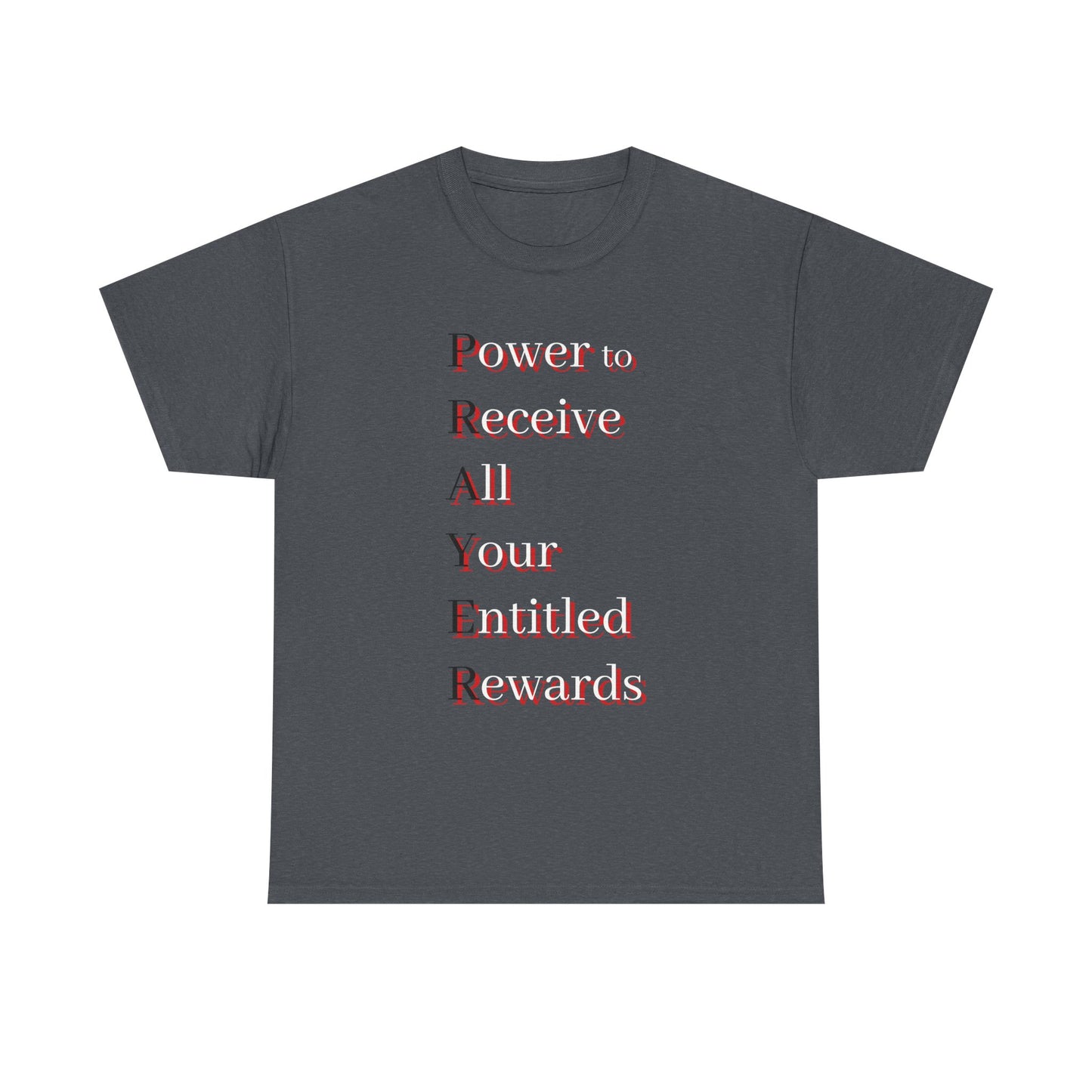 P.R.A.Y.E.R Inspirational- Creative & Unique Design