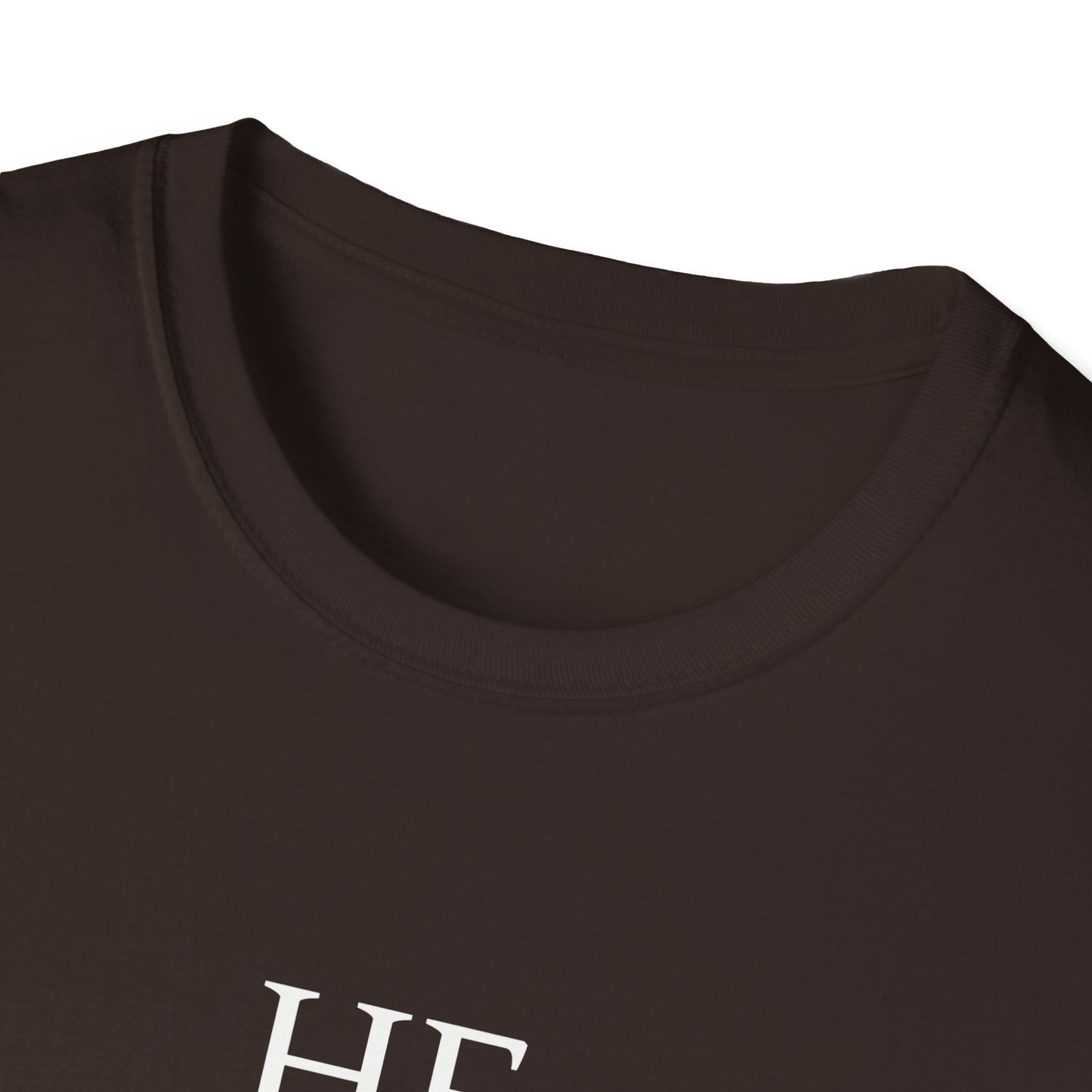 Unisex Softstyle T-Shirt - 'He Answers by Fire' Inspirational Tee can be a gift for self or someone special.