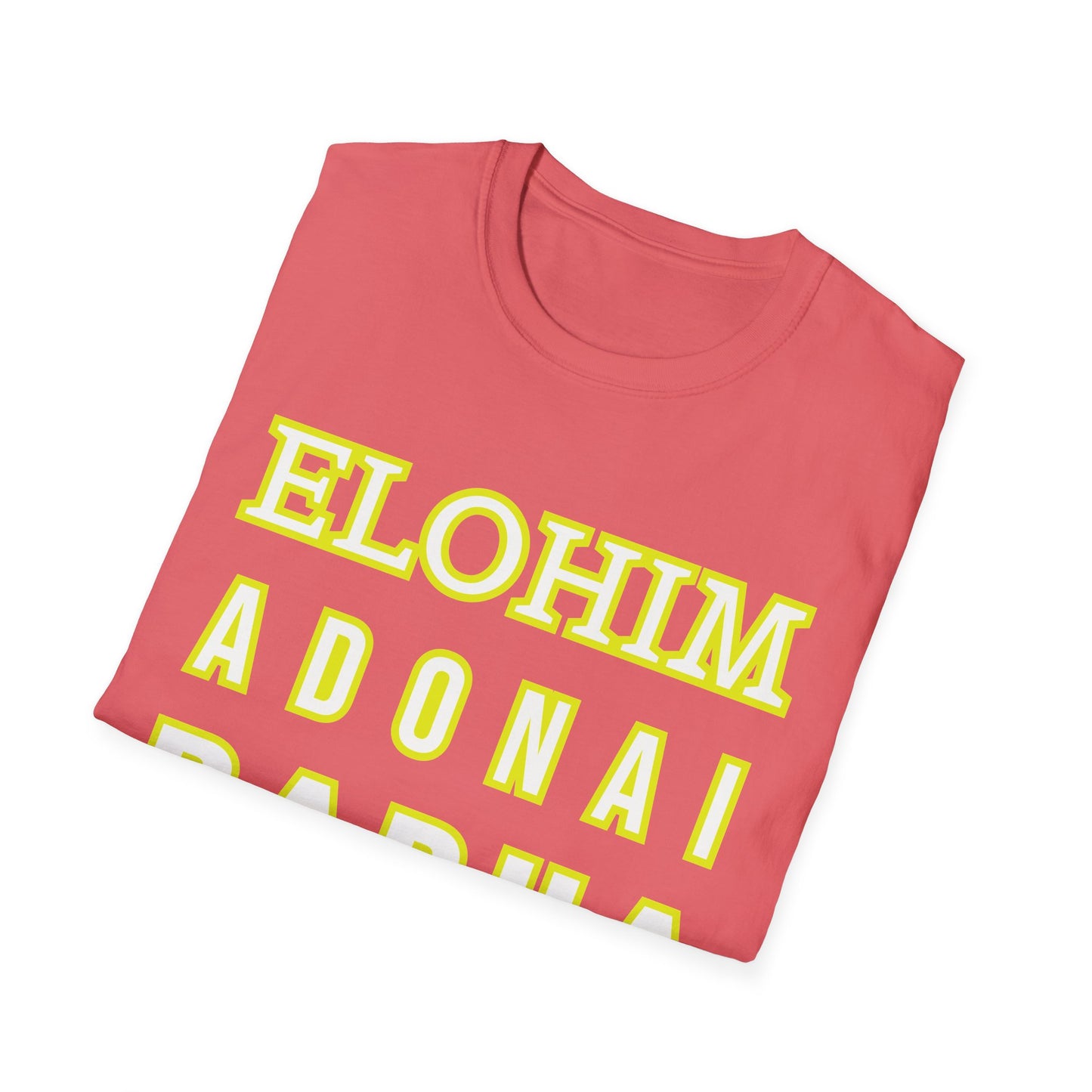 Inspirational Faith T-Shirt - Elohim Adonai Rapha Design