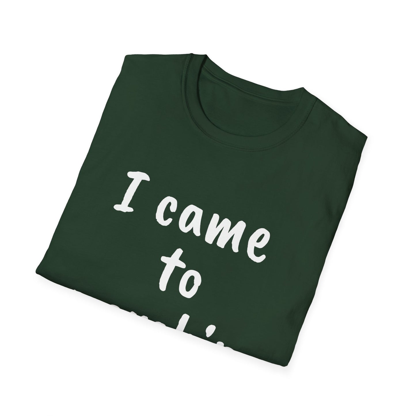 I came to worship ELOHIM Inspirational Tee
