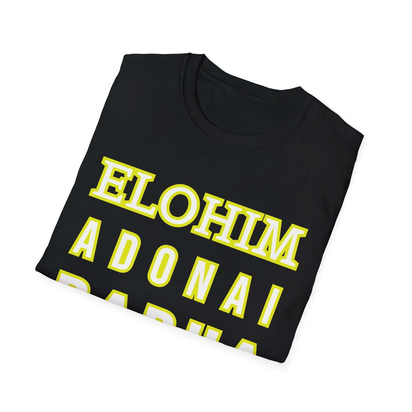 Inspirational Faith T-Shirt - Elohim Adonai Rapha Design
