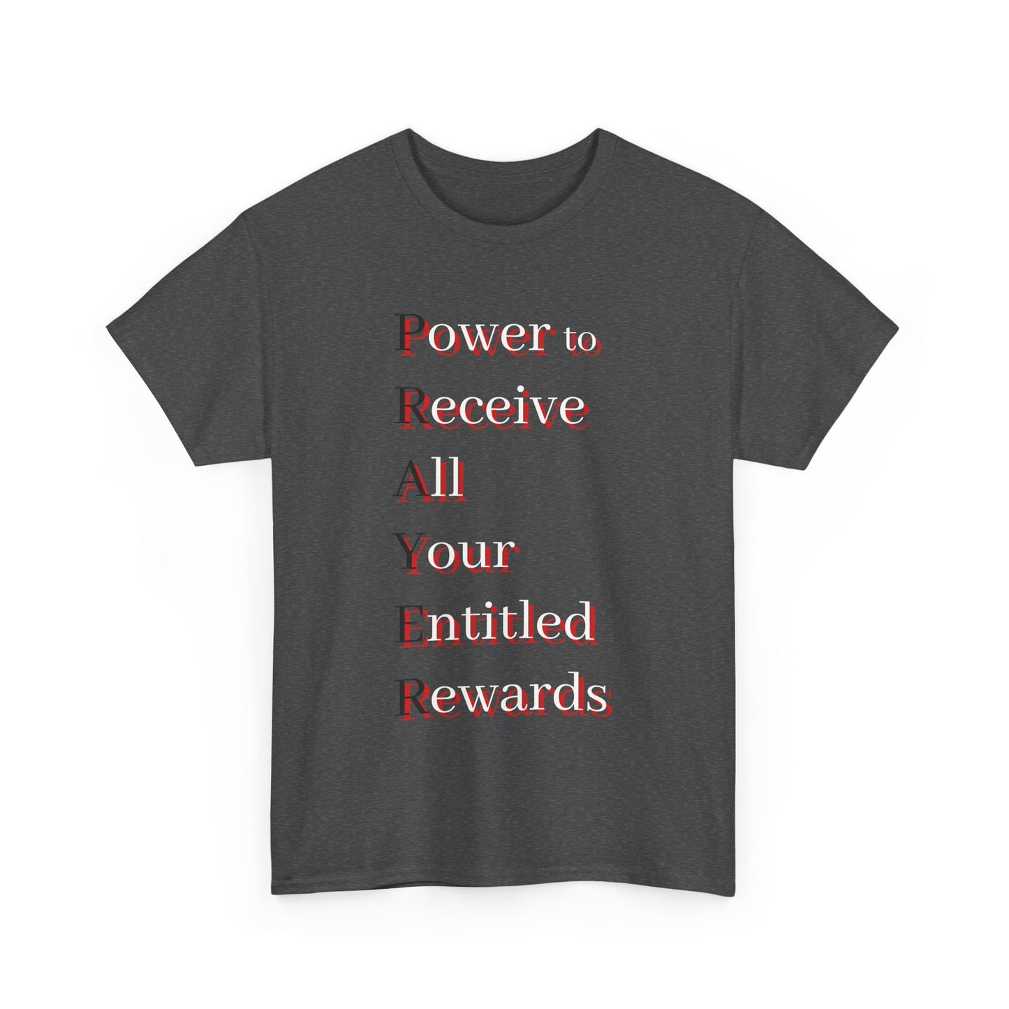 P.R.A.Y.E.R Inspirational- Creative & Unique Design