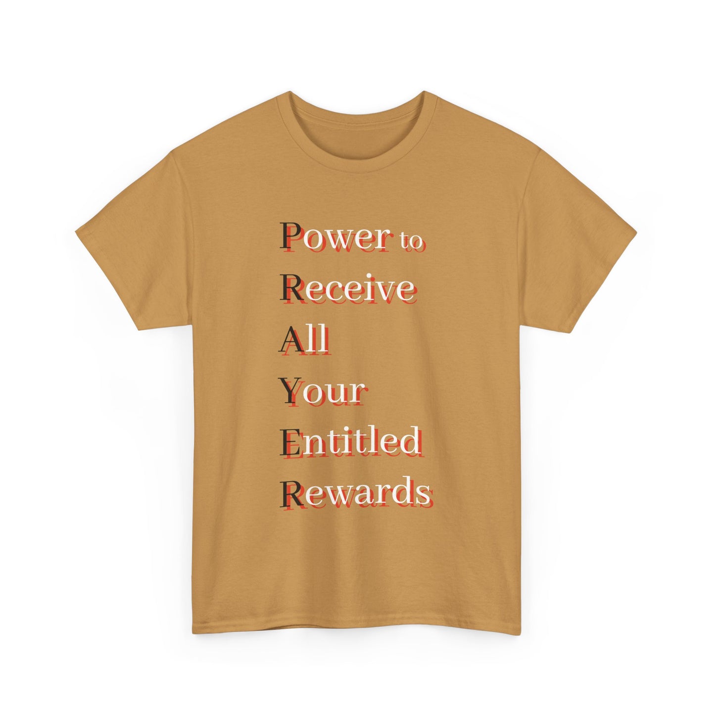 P.R.A.Y.E.R Inspirational- Creative & Unique Design