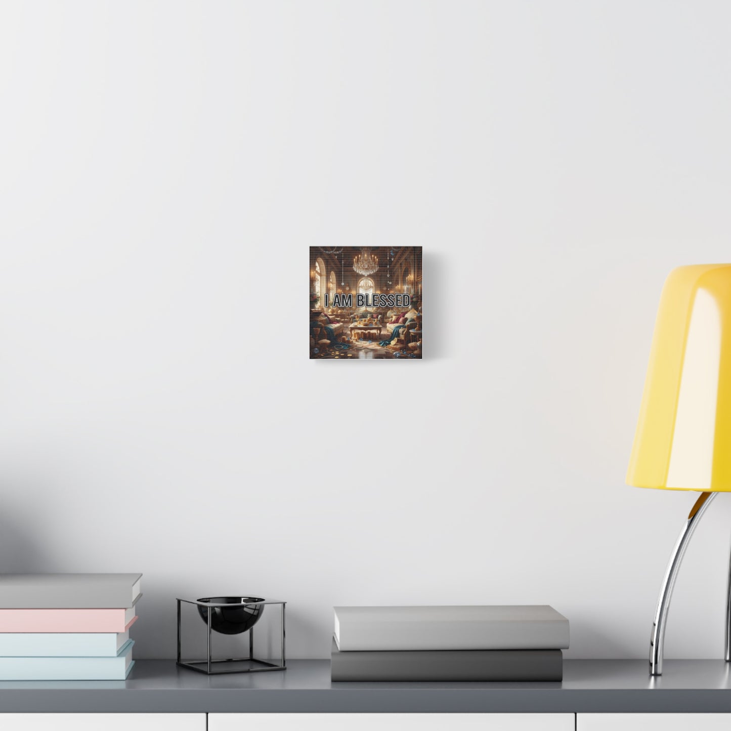 Blessed Canvas Wall Art, Inspirational Home Decor, Motivational Wall Art, Spiritual Decoration, Unique Artwork for Living Room, Office Wall