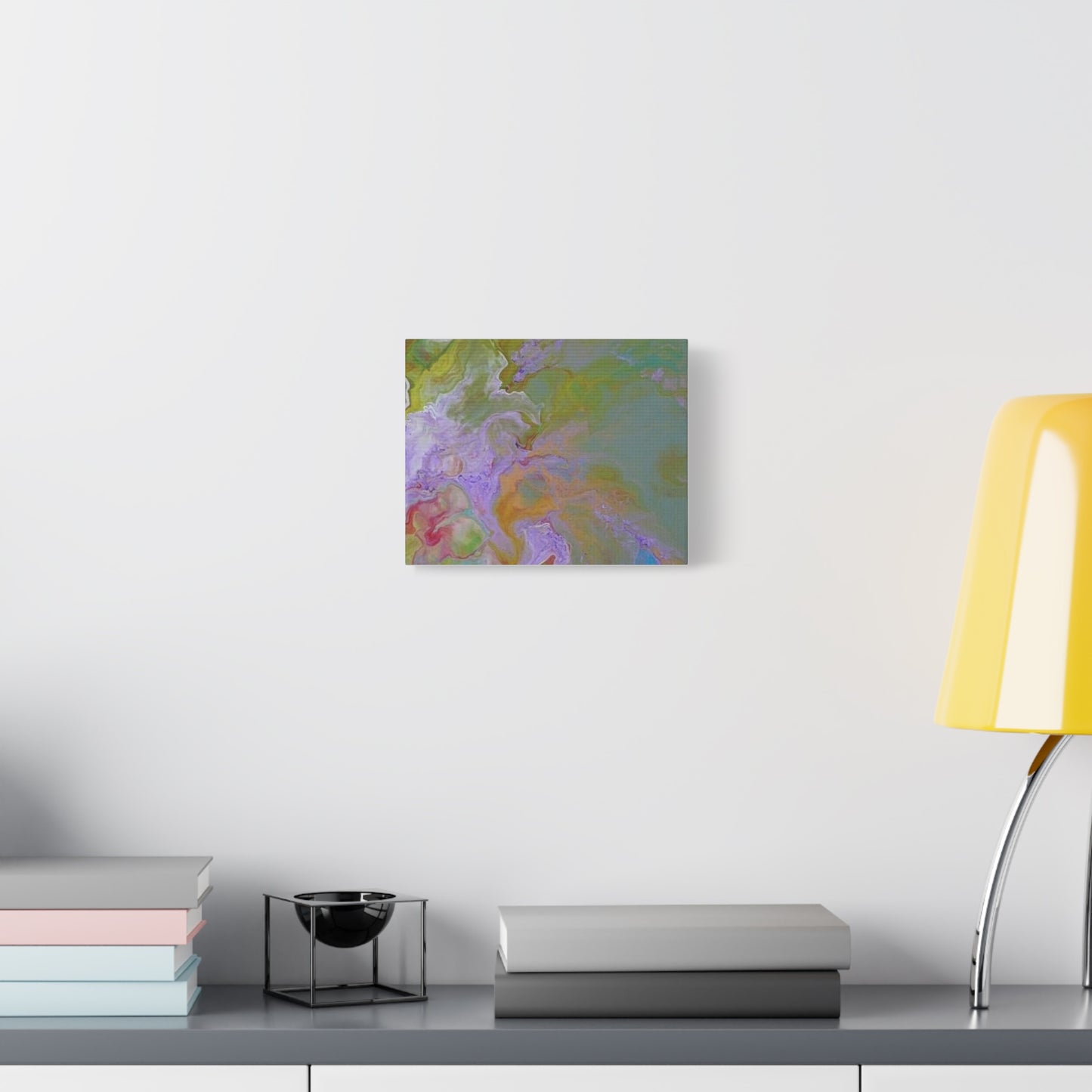 "Stepping into Greatness" Acrylic pour painting - Canvas Wall Art