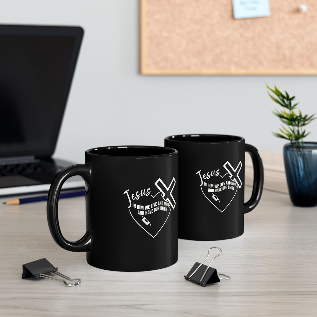 Inspirational Black Christian Mug - 11oz & 15oz