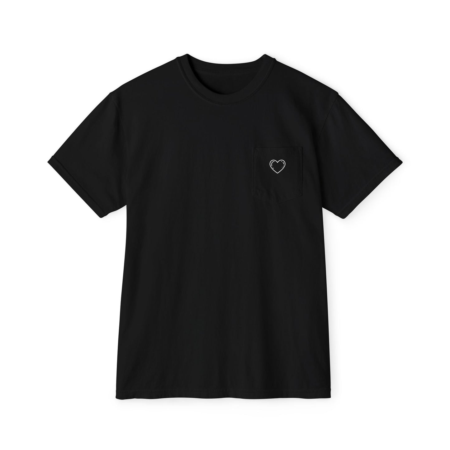 Unisex Garment-Dyed Pocket T-Shirt - 'Holy Spirit Is My Love'
