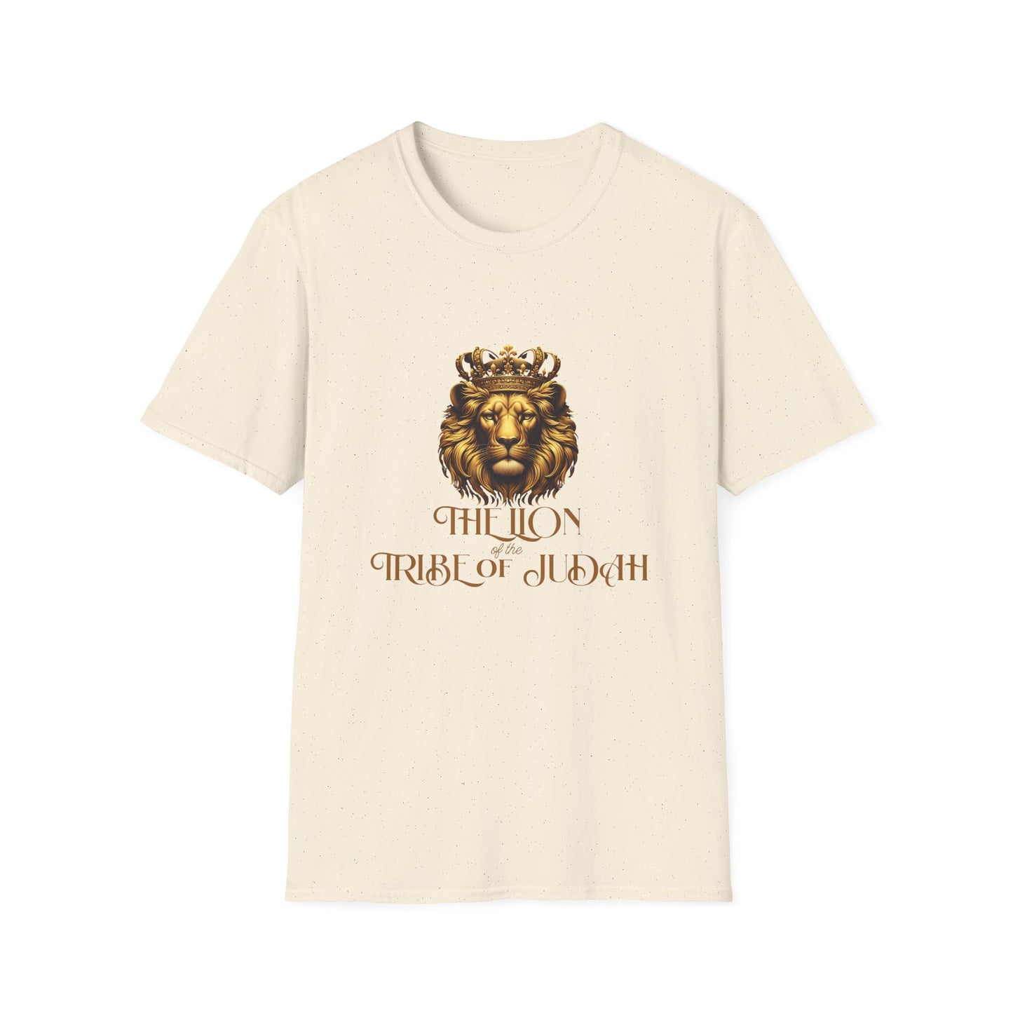Lion Tribe of Judah Unisex Softstyle T-Shirt - Bold Graphic Tee for Spiritual & Cultural Celebration
