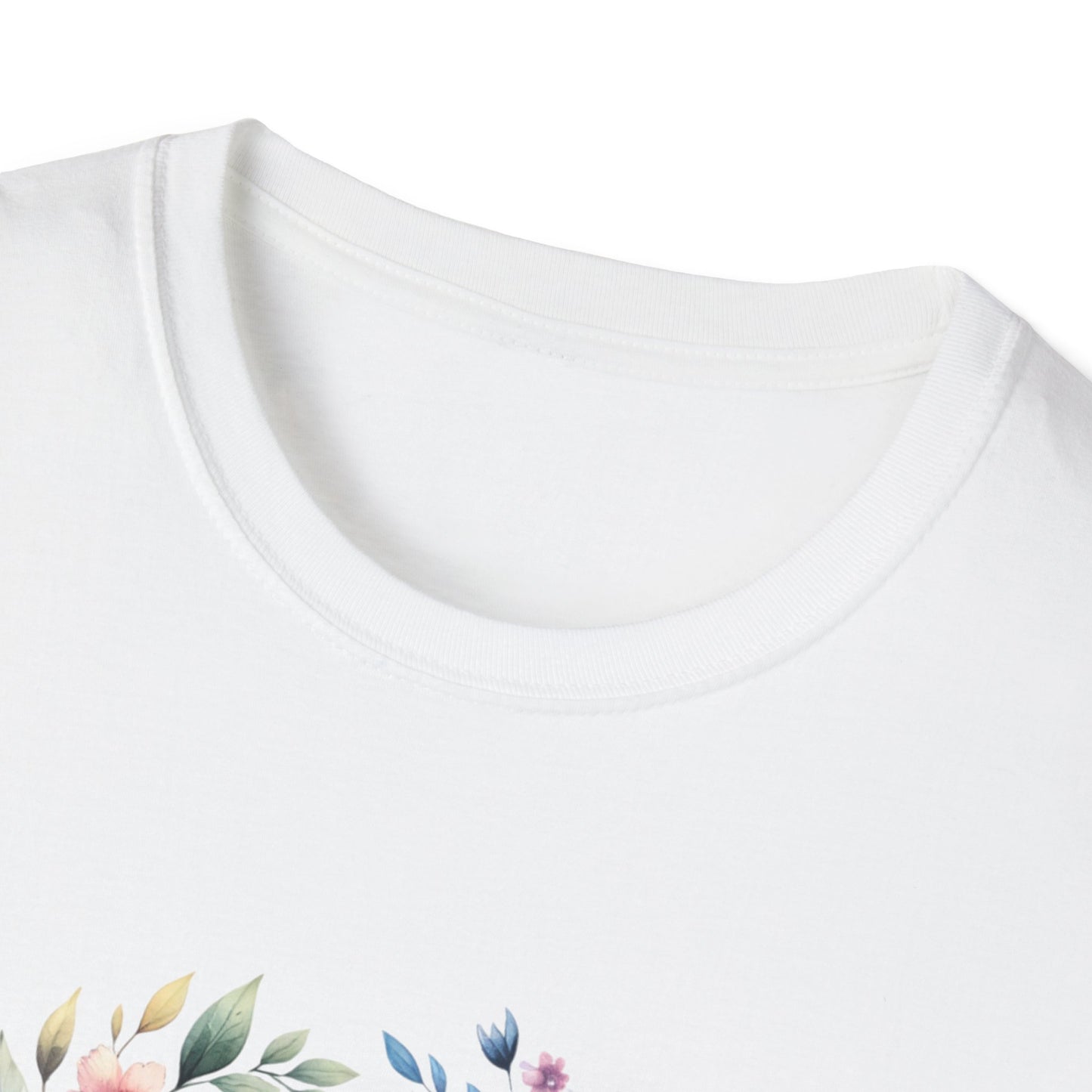 Floral Mom Love T-Shirt | Unisex Softstyle Tee