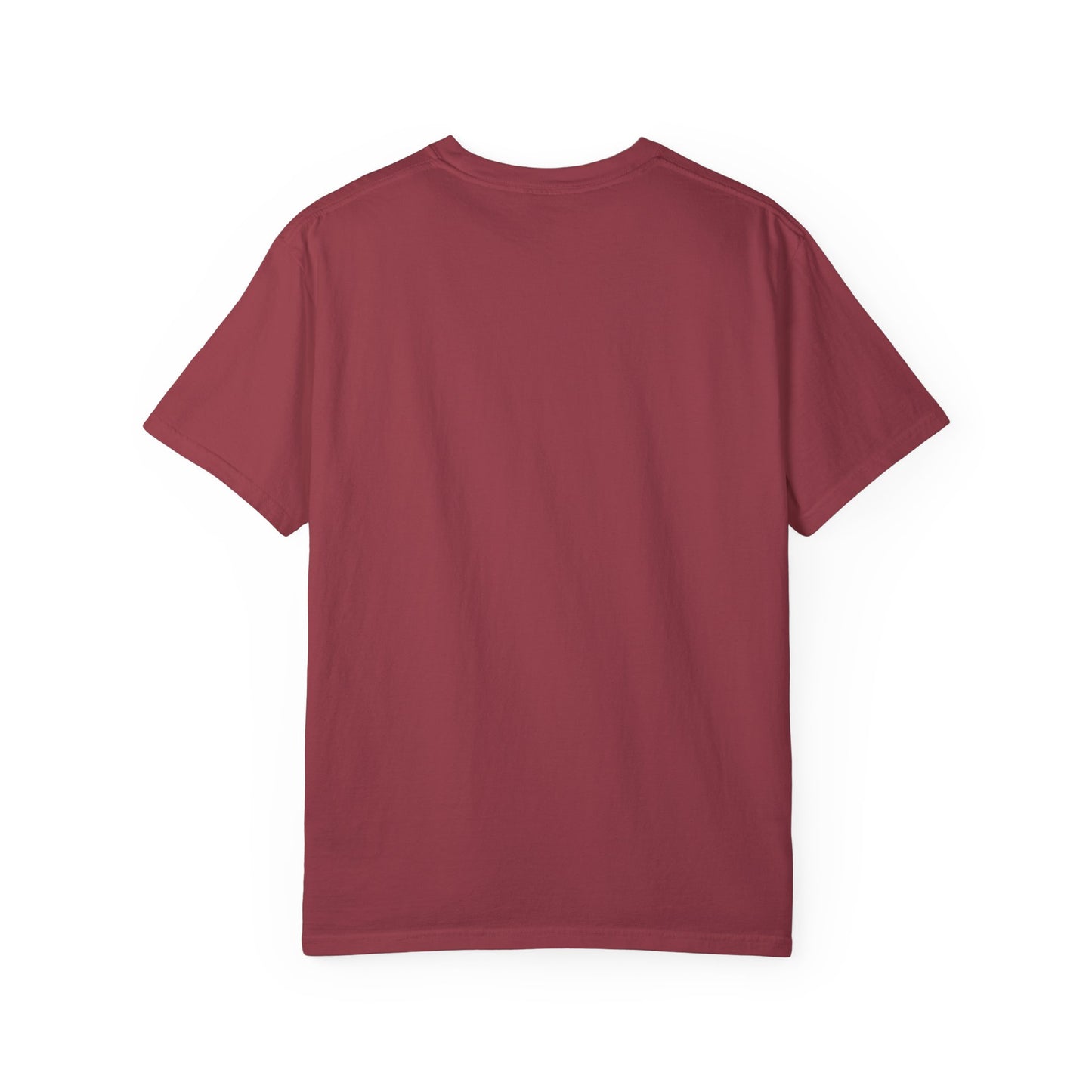 Faith-Inspired Unisex Garment-Dyed T-Shirt - 'The God of Abraham, Isaac, Jacob is with me!'