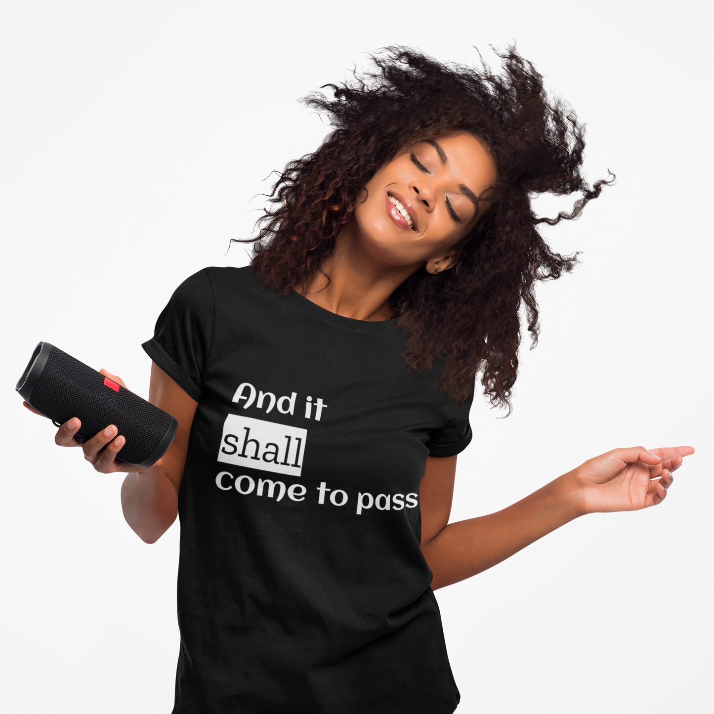 Inspirational Unisex Heavy Cotton Tee - 'And it shall come to pass'