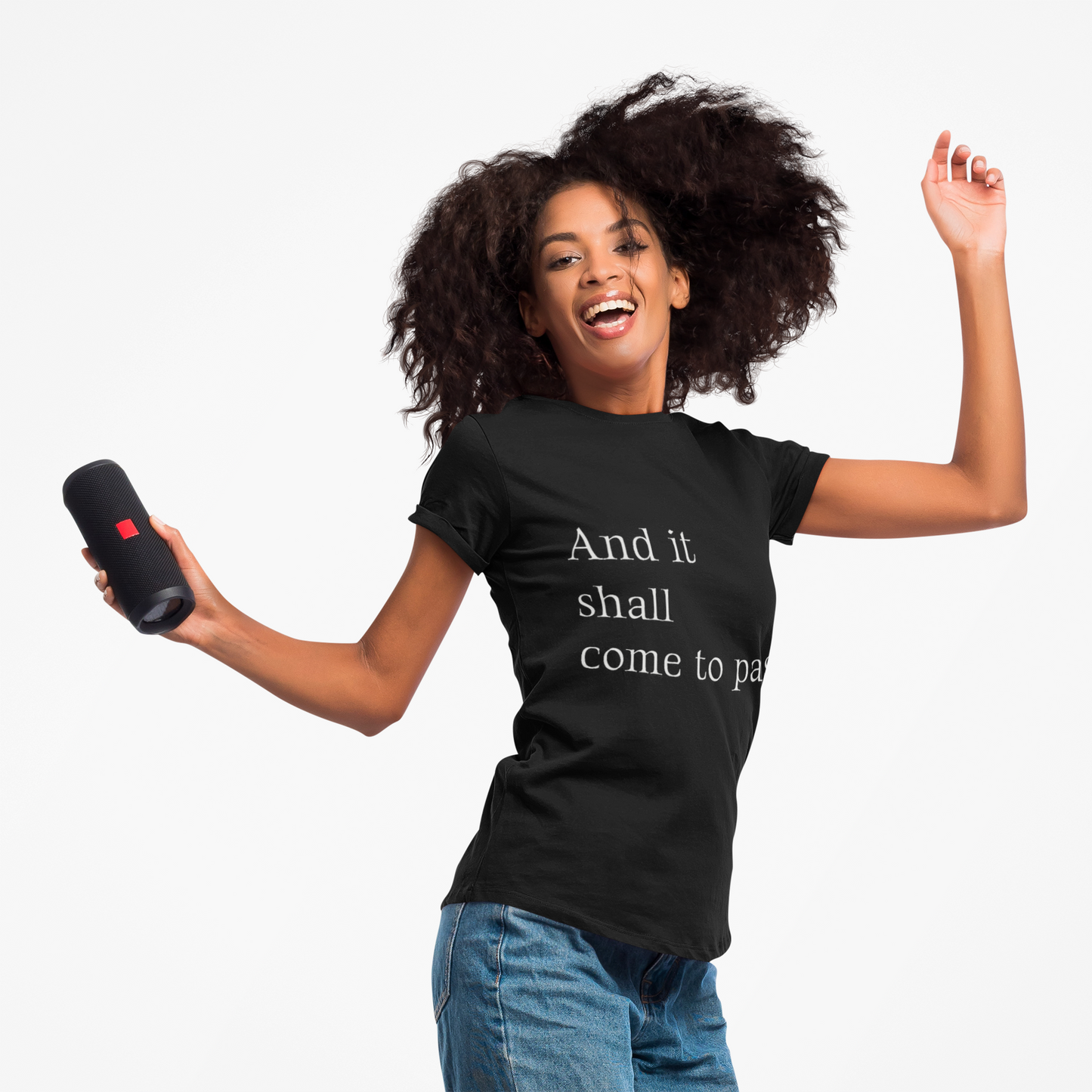 Inspirational Quote Unisex Softstyle T-Shirt - 'And it shall come to pass'