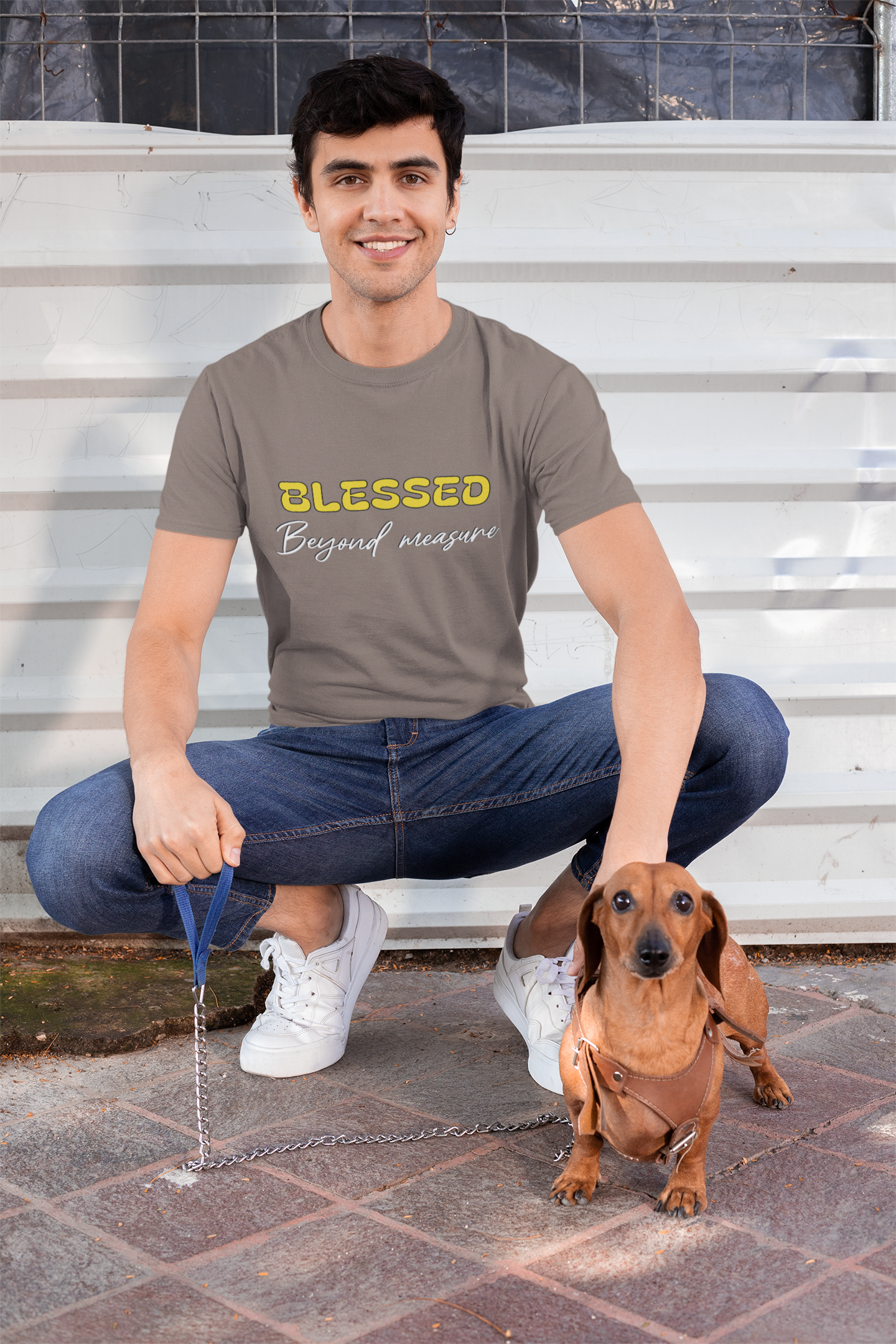 Blessed Beyond Measure Unisex Garment-Dyed T-Shirt
