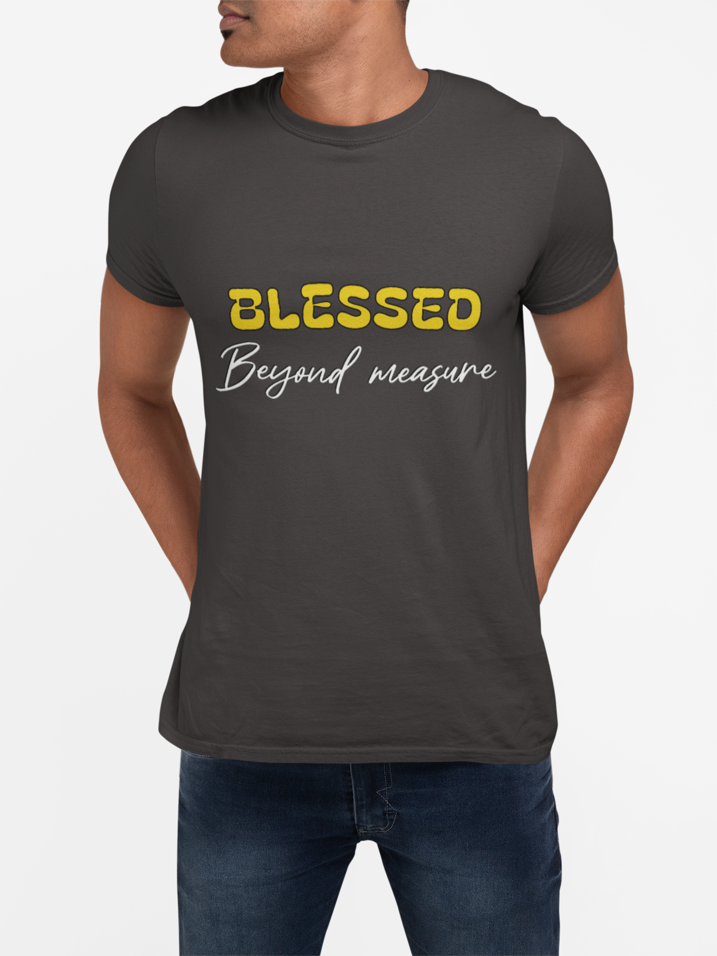 Blessed Beyond Measure Unisex Garment-Dyed T-Shirt
