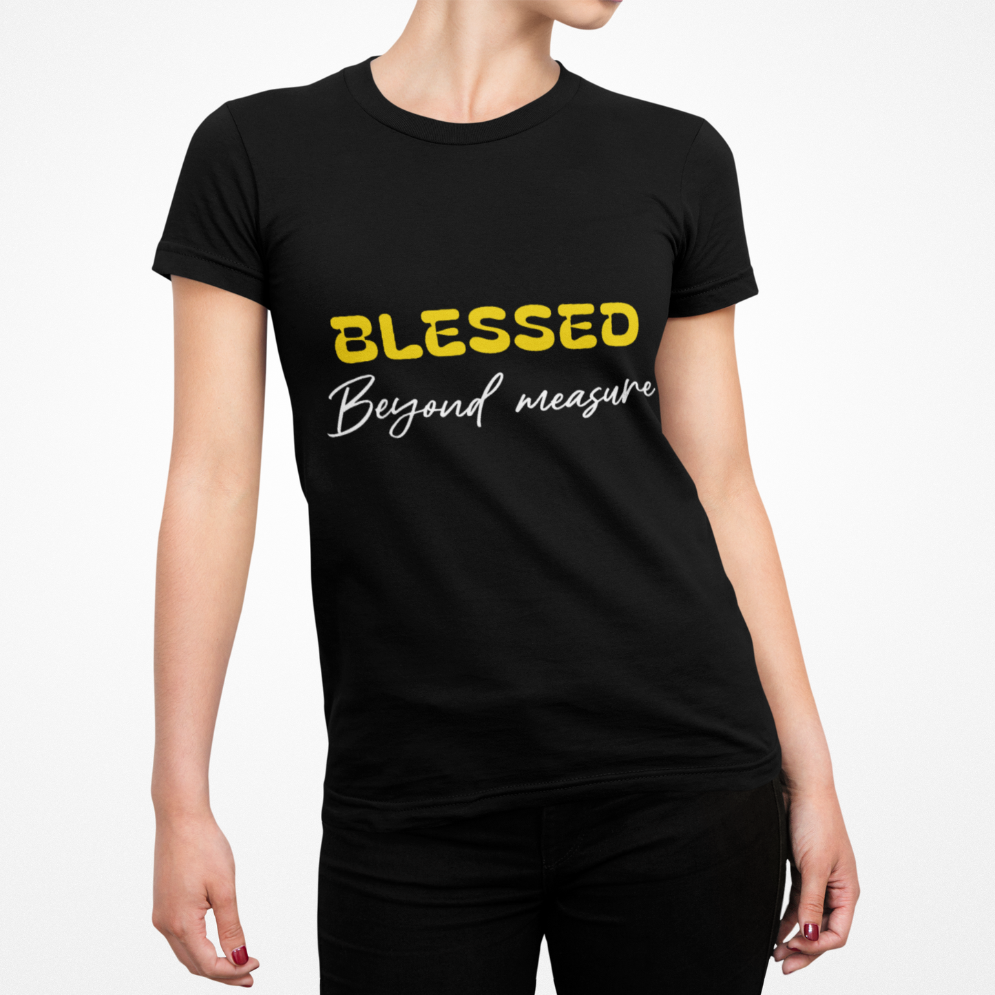 Blessed Beyond Measure Unisex Garment-Dyed T-Shirt
