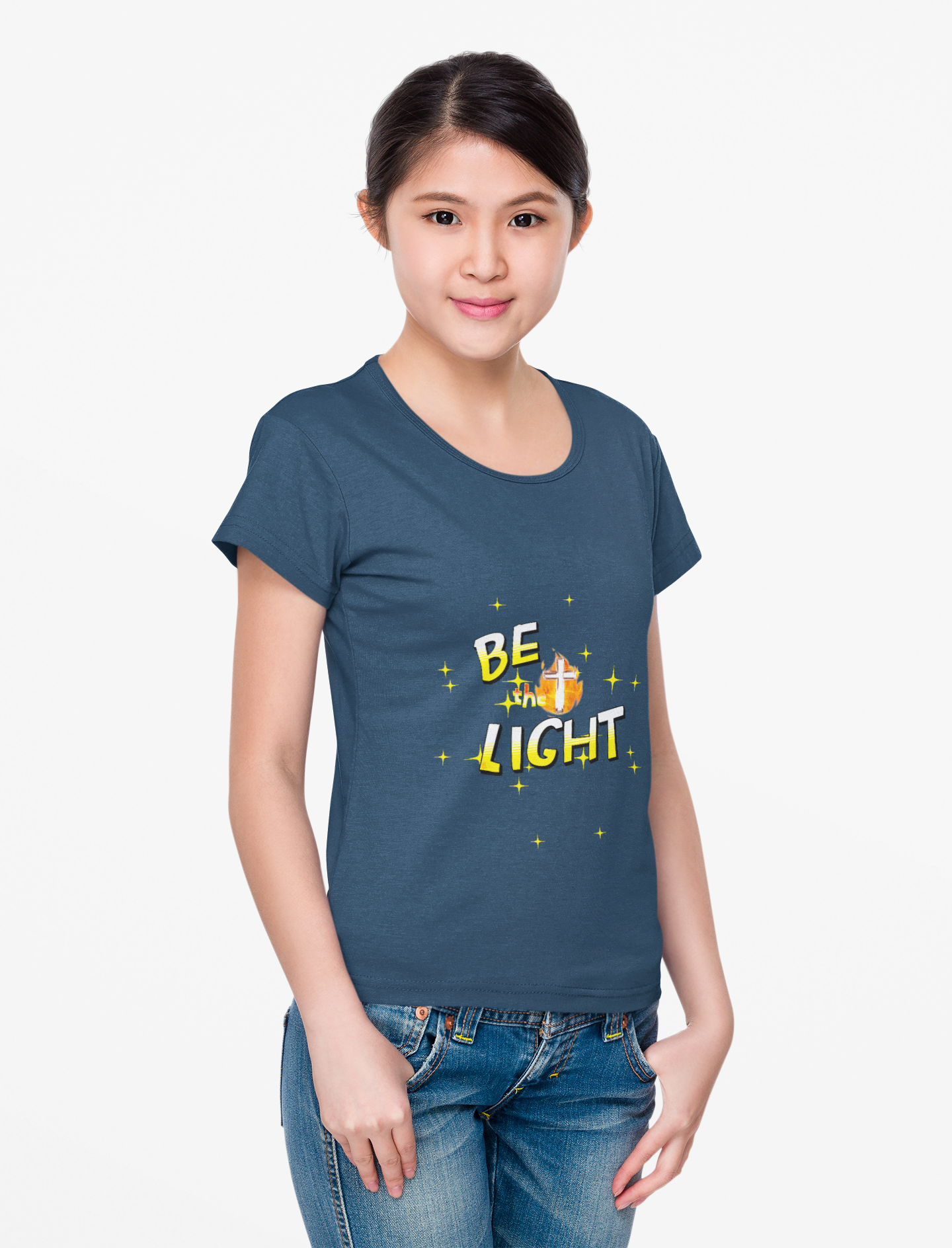 Be the Light Inspirational Unisex T-Shirt