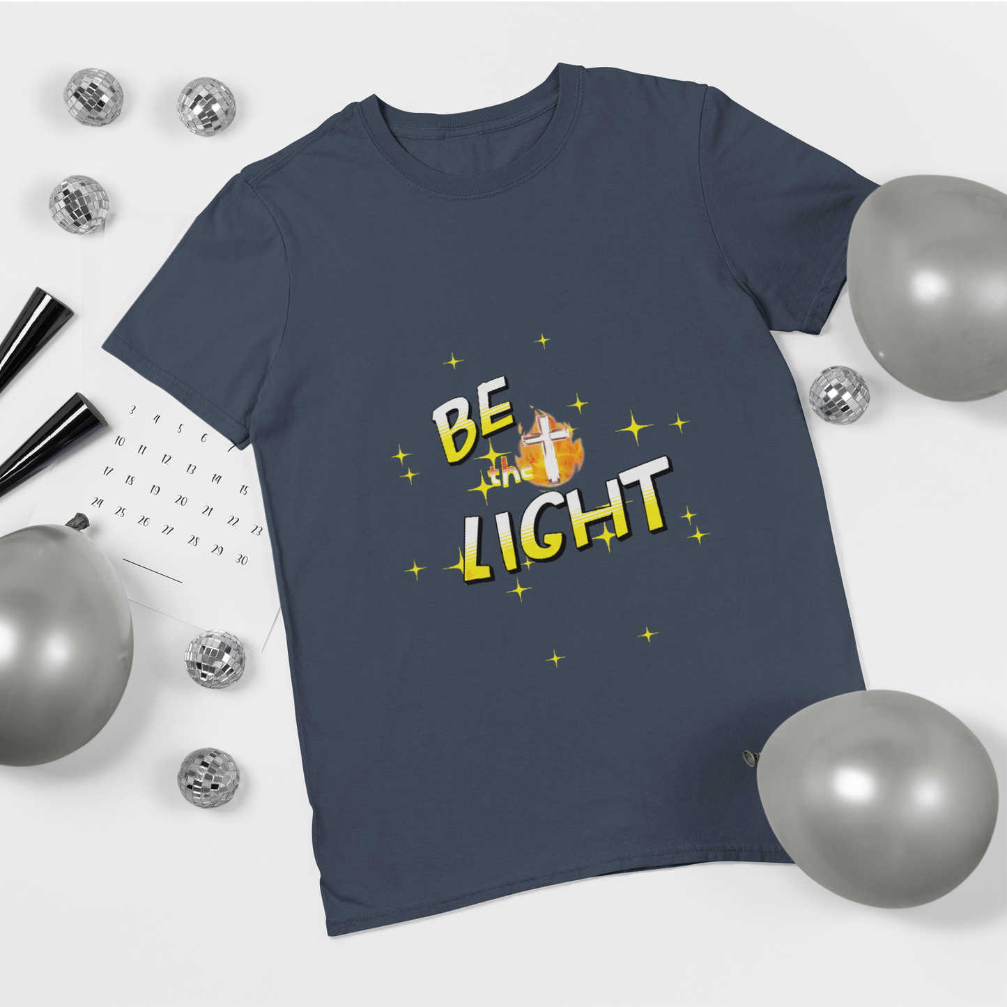 Be the Light Inspirational Unisex T-Shirt