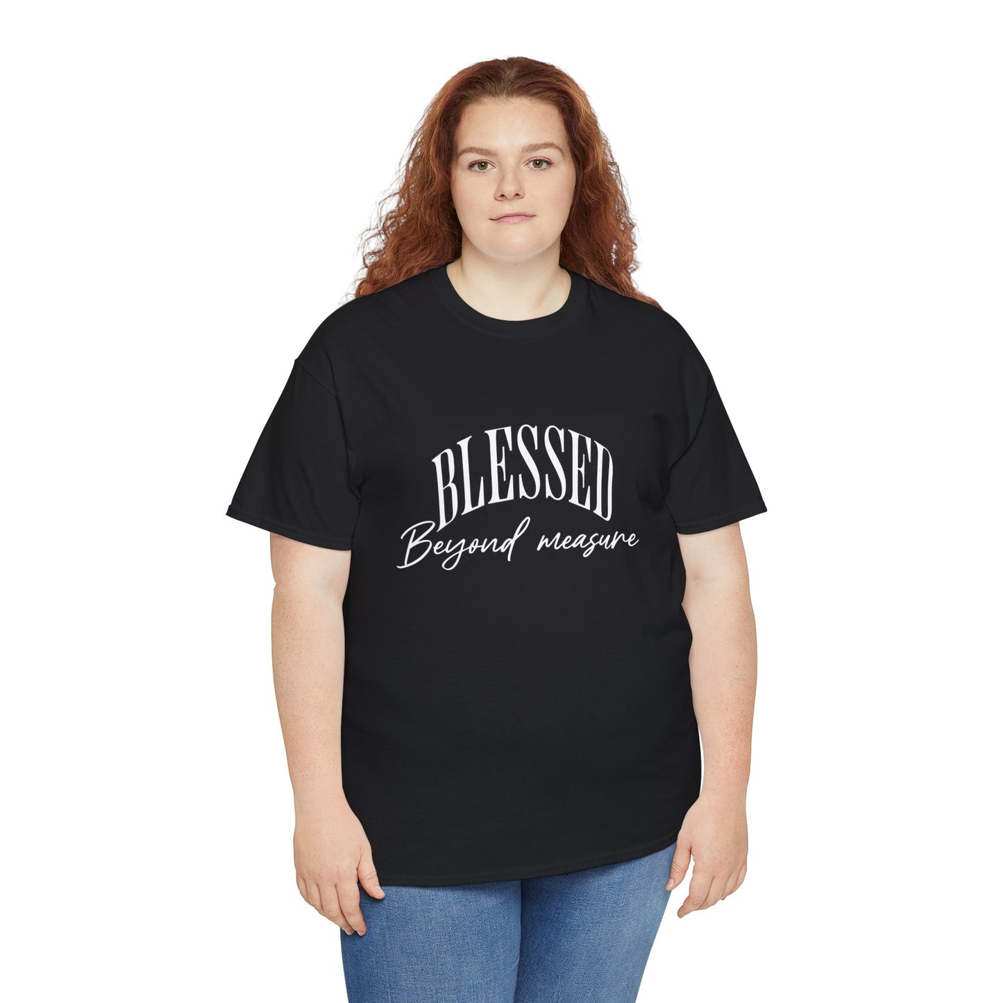 BLESSED beyond measure Inspirational- Creative & Unique Design