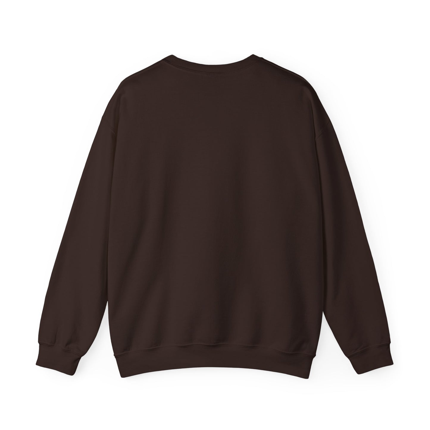 Crewneck Sweatshirt - Acrylic Pouring Paint mask for 'I Came to Praise Elohim' Inspirational Design