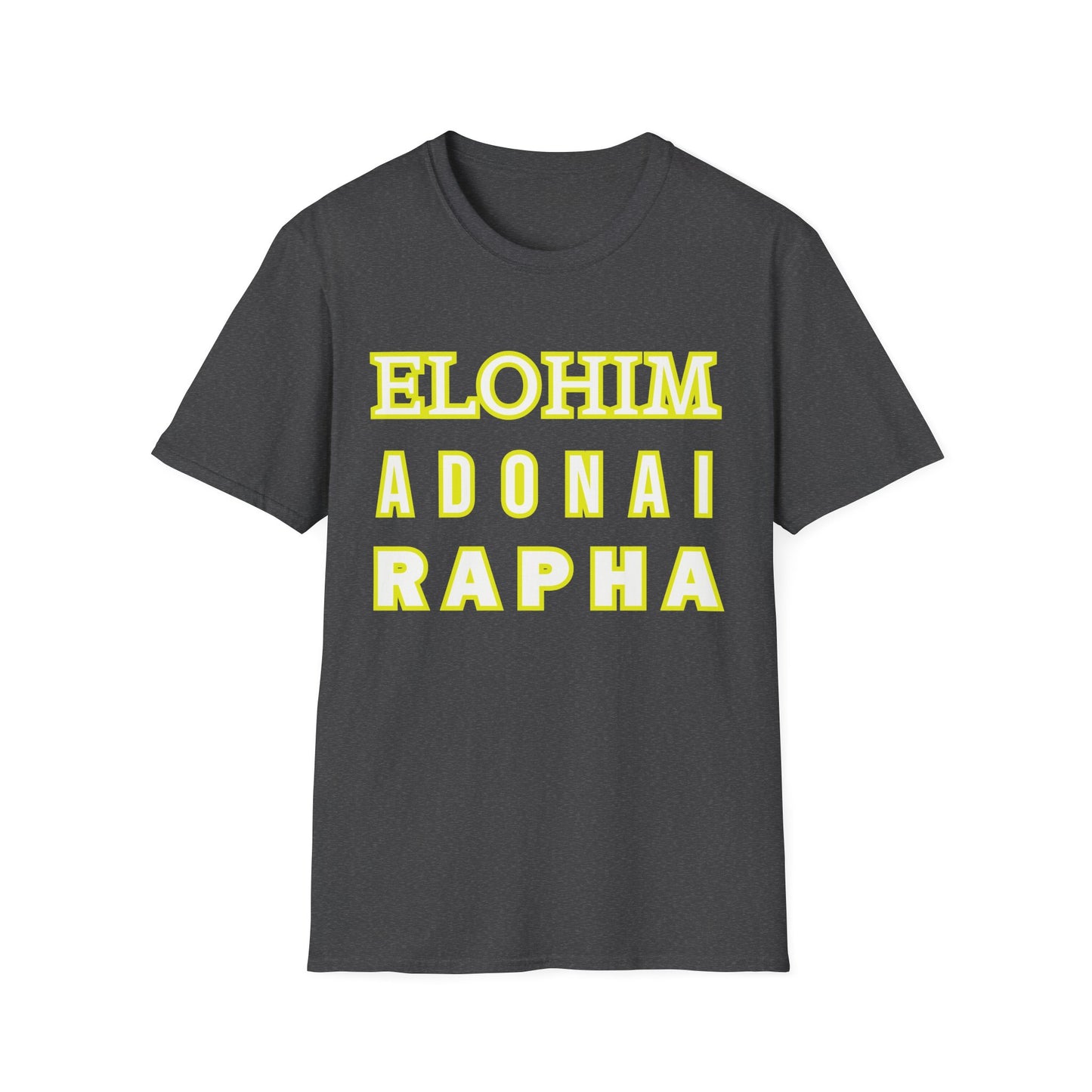 Inspirational Faith T-Shirt - Elohim Adonai Rapha Design
