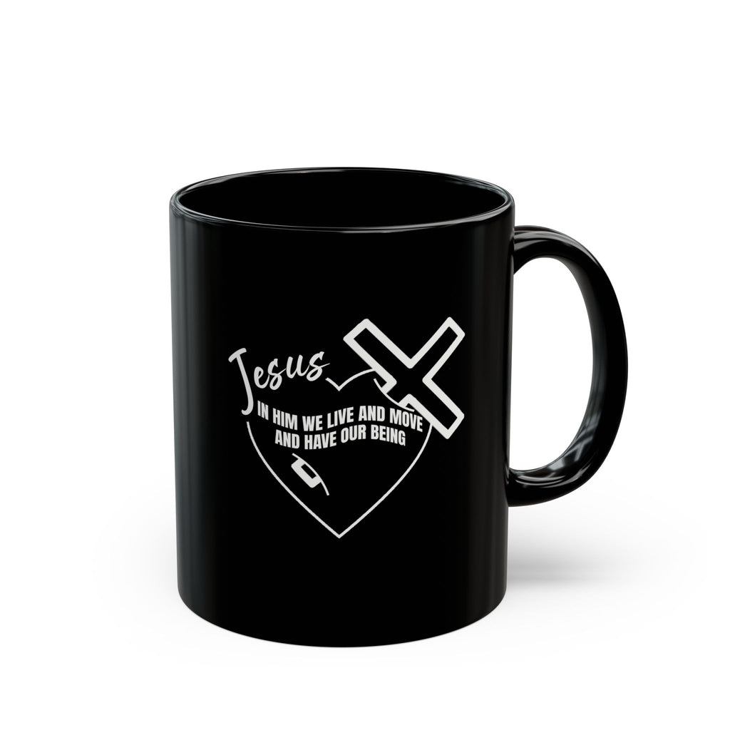 Inspirational Black Christian Mug - 11oz & 15oz
