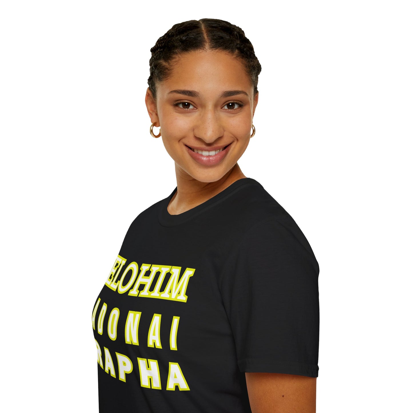 Inspirational Faith T-Shirt - Elohim Adonai Rapha Design