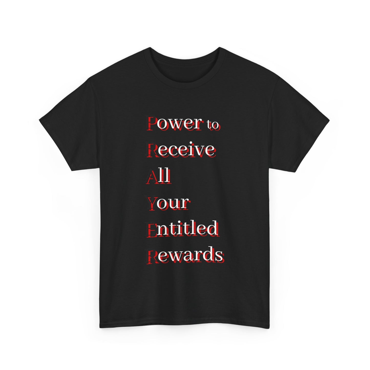 P.R.A.Y.E.R Inspirational- Creative & Unique Design
