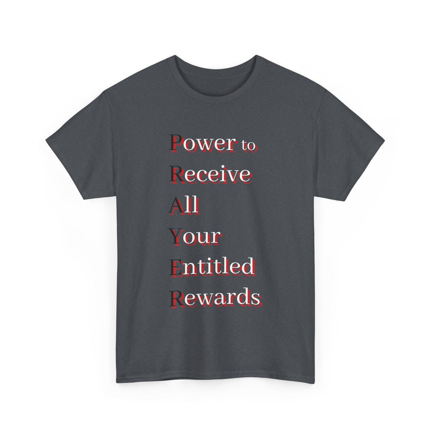 P.R.A.Y.E.R Inspirational- Creative & Unique Design