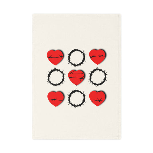 Heart & Thorn Design 100% Organic Cotton Tea Towel