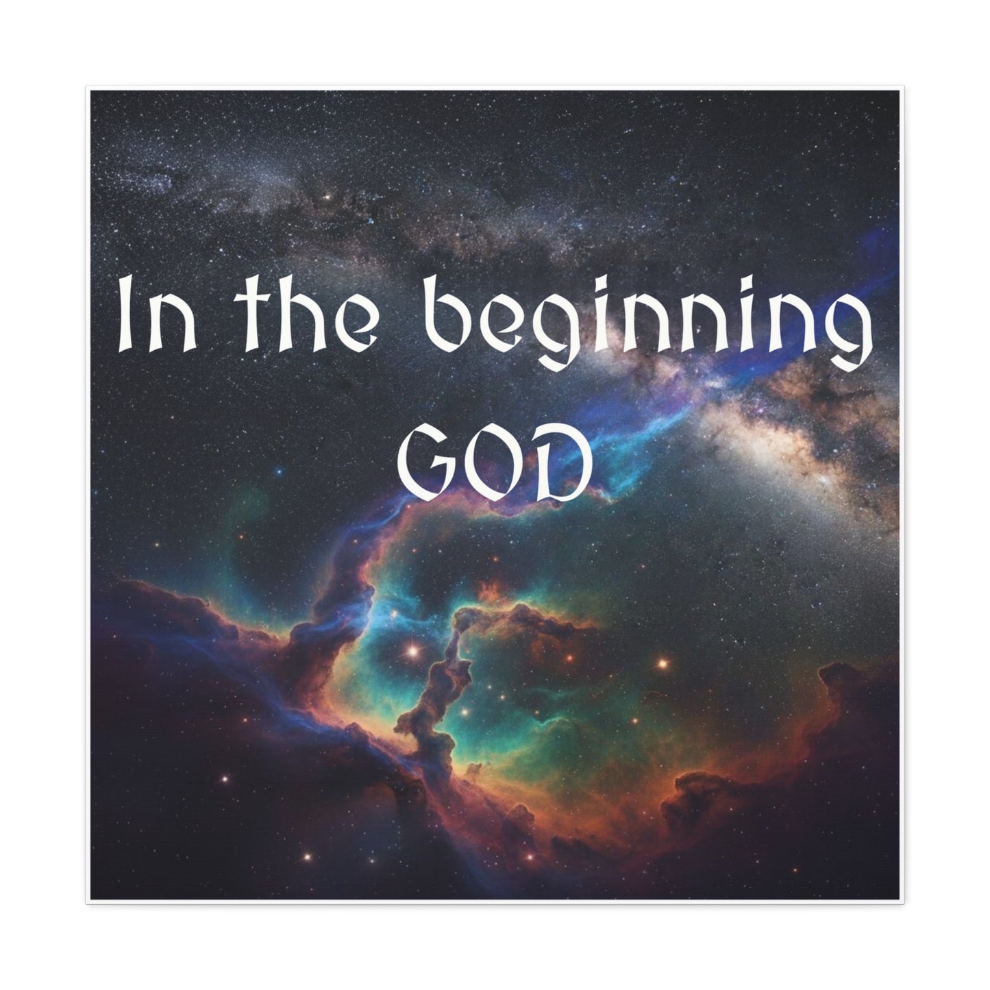 Motivational Wall Art, Inspirational Wall Decor for Home, Gift for Religious Celebrations, Galaxy Themed Artwork, Space Lover's Decor