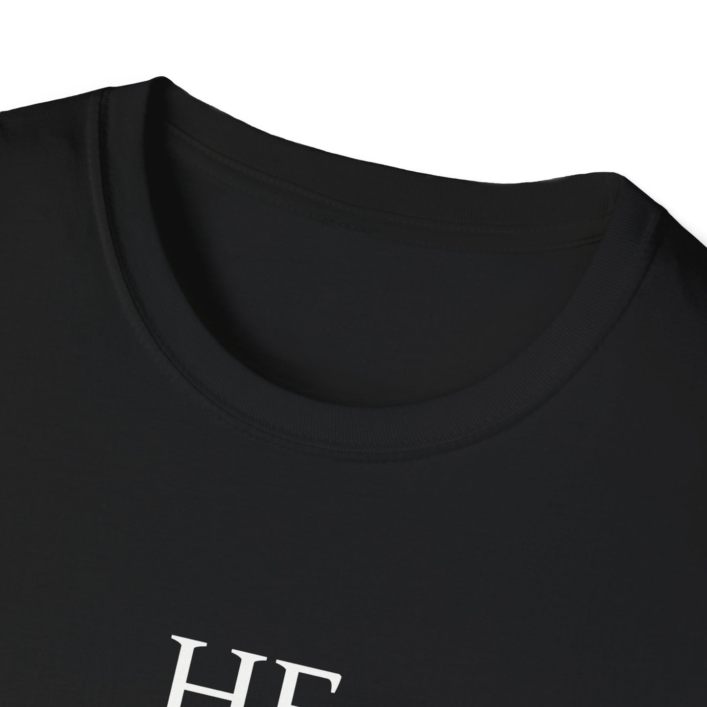Unisex Softstyle T-Shirt - 'He Answers by Fire' Inspirational Tee can be a gift for self or someone special.