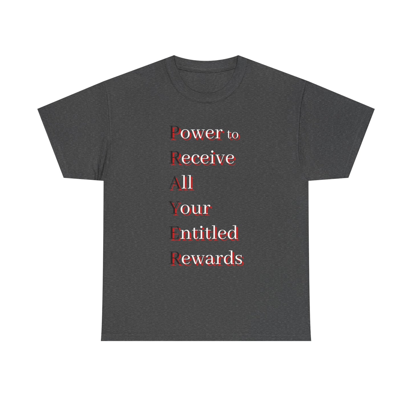 P.R.A.Y.E.R Inspirational- Creative & Unique Design