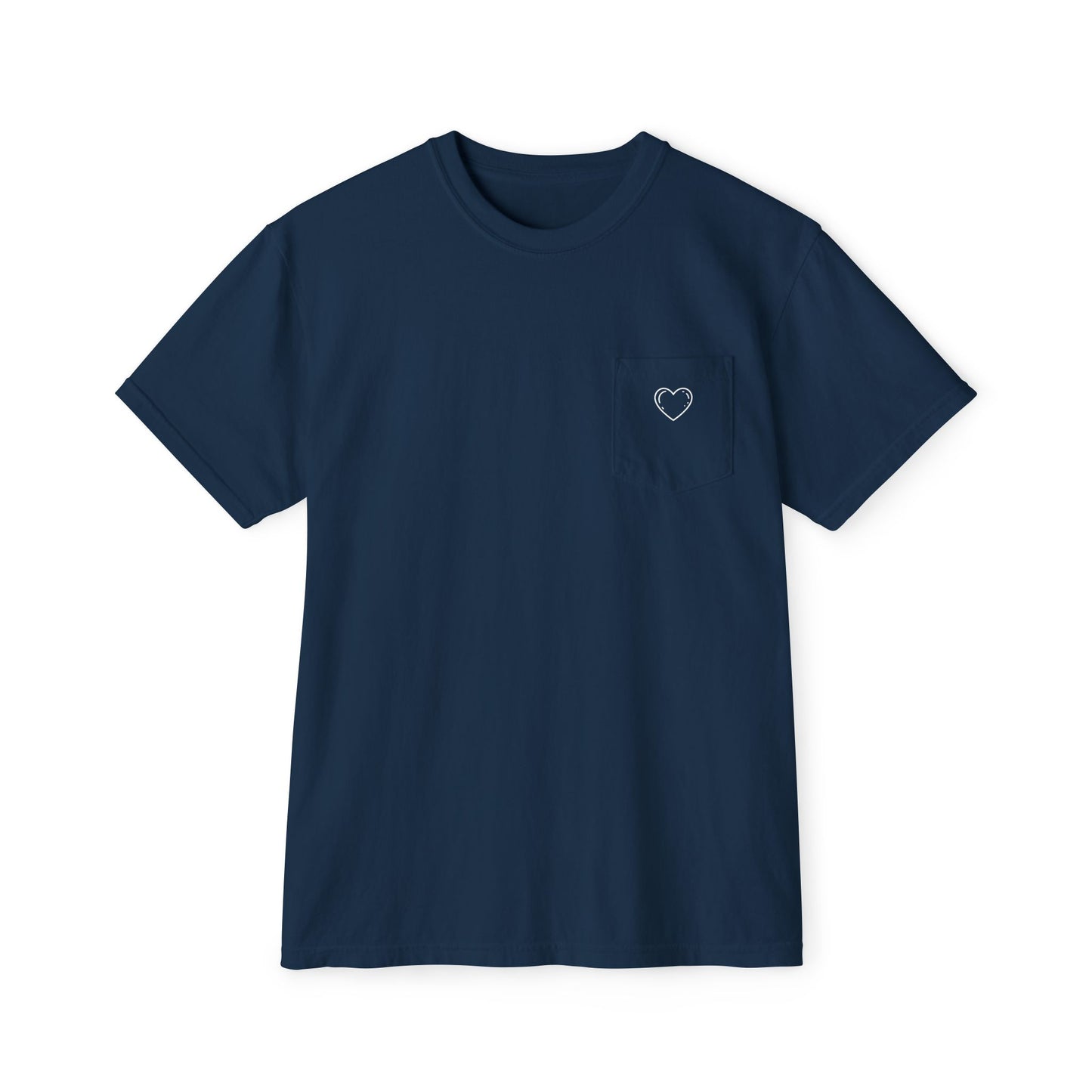 Unisex Garment-Dyed Pocket T-Shirt - 'Holy Spirit Is My Love'