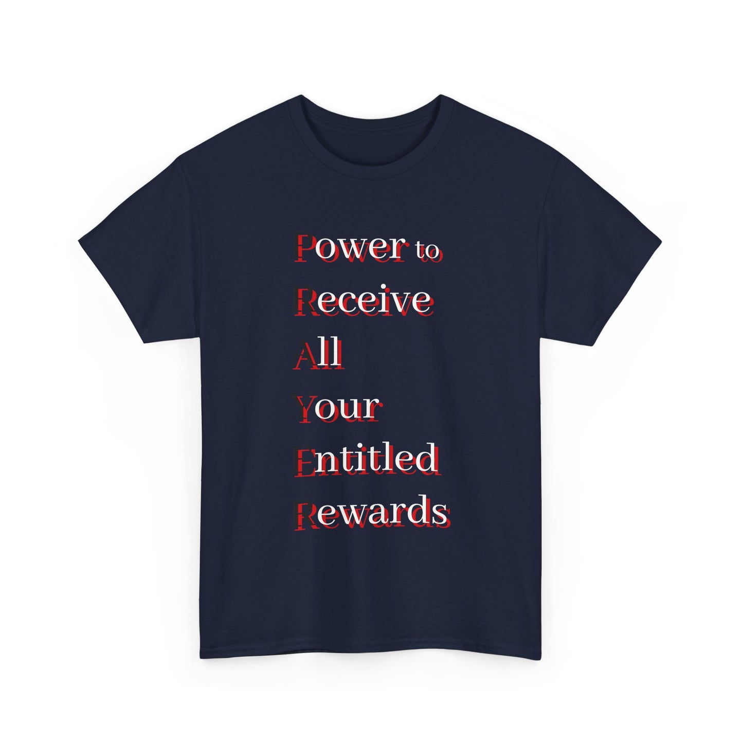 P.R.A.Y.E.R Inspirational- Creative & Unique Design