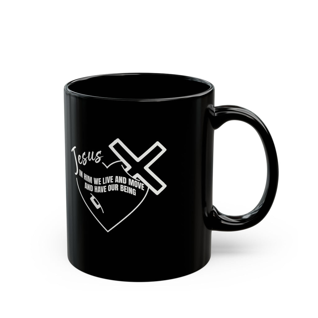 Inspirational Black Christian Mug - 11oz & 15oz
