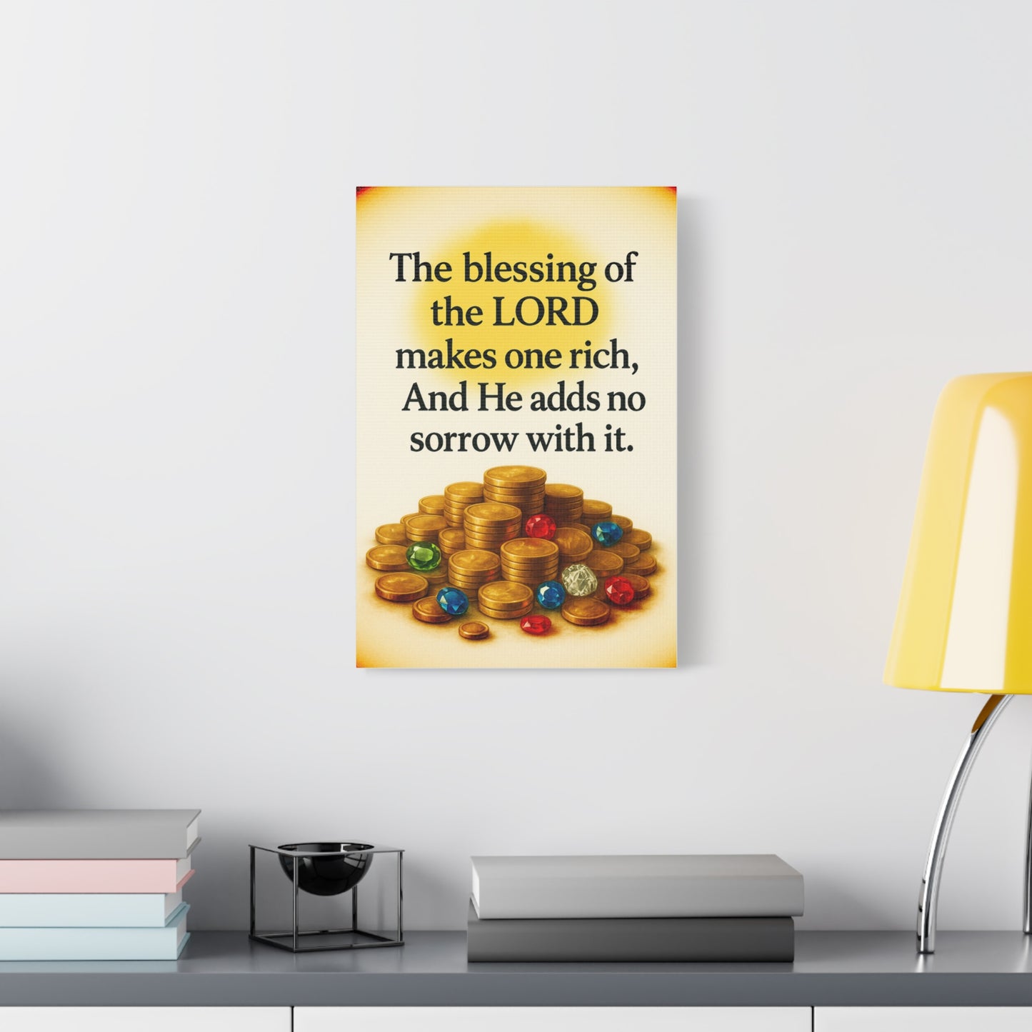 Inspirational Wall Art, Bible Verse Canvas, Christian Home Decor, Religious Gift, Motivational Artwork