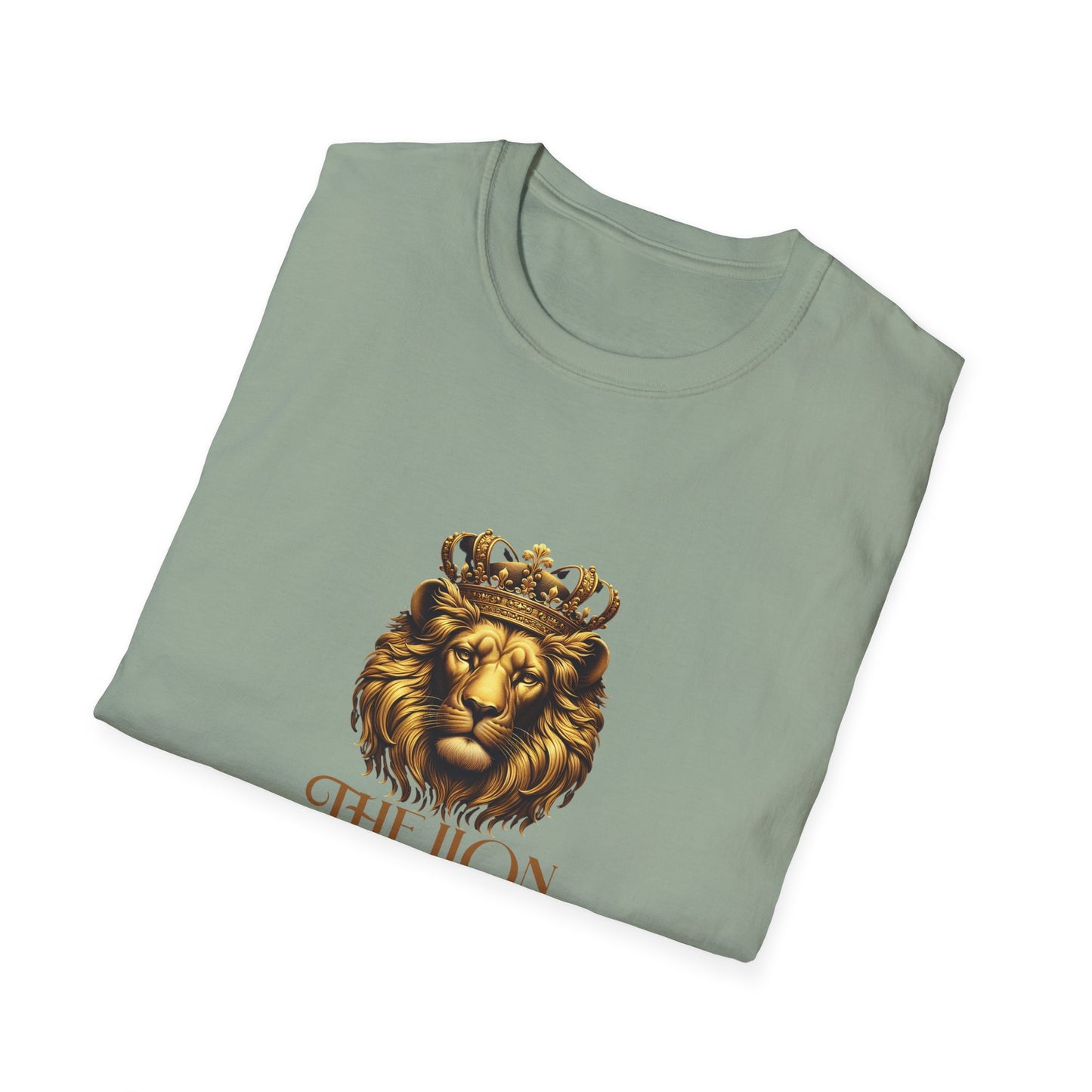 Lion Tribe of Judah Unisex Softstyle T-Shirt - Bold Graphic Tee for Spiritual & Cultural Celebration