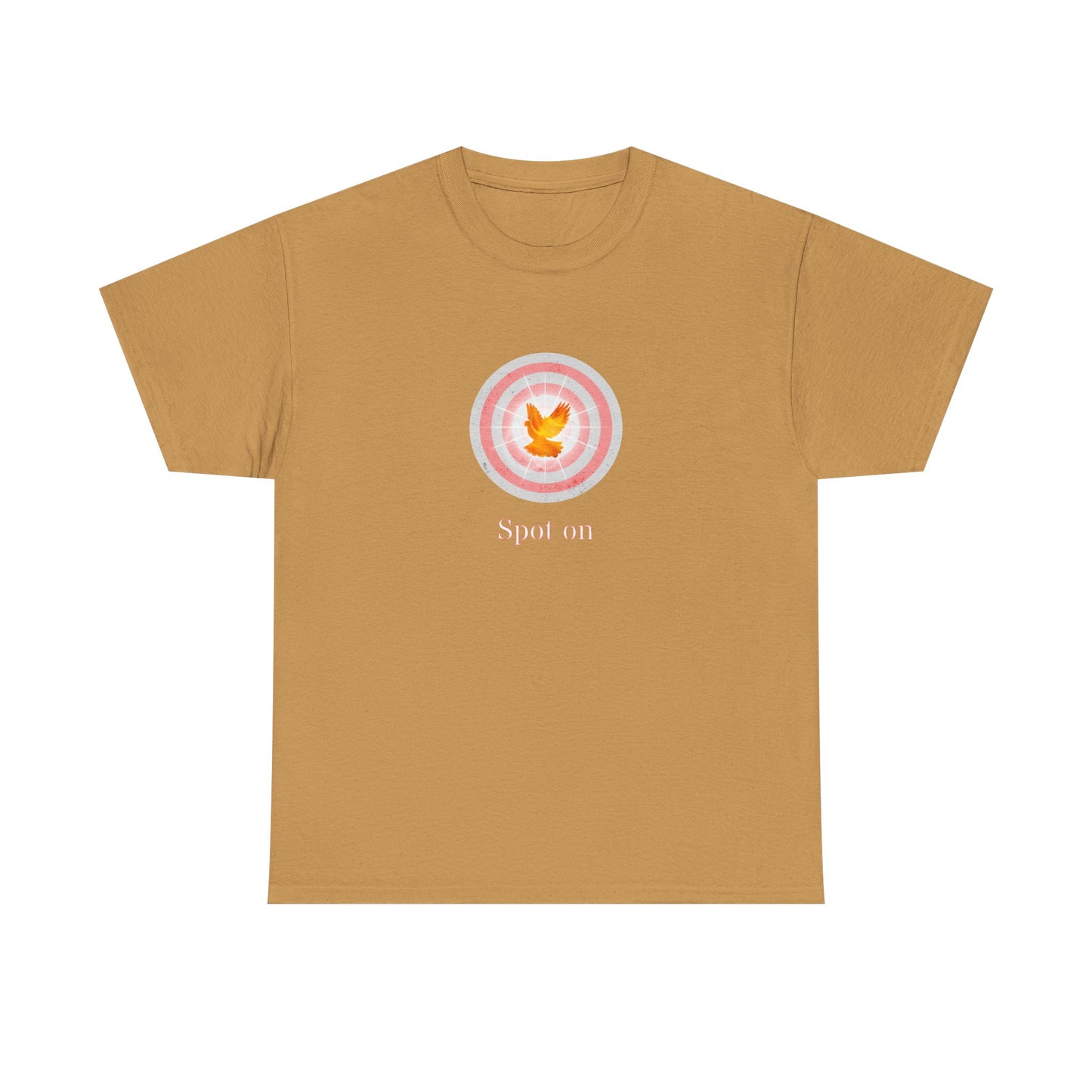Spot on with the Holy Spirit at the center of your life Inspirational, Creative & Unique Design