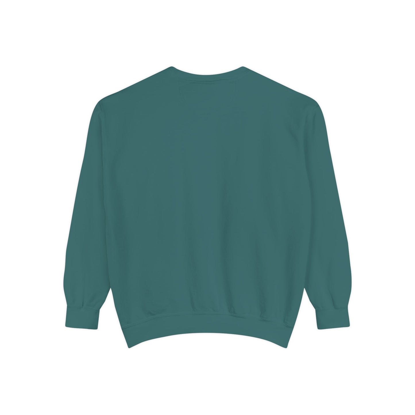 Garment-Dyed Heart Sweatshirt - 'Beauty for ashes' Design with butterfly