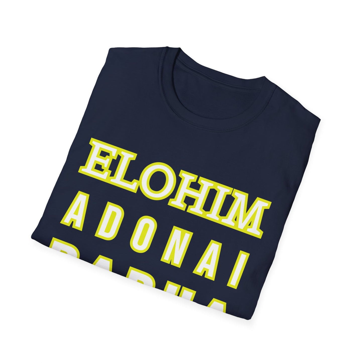 Inspirational Faith T-Shirt - Elohim Adonai Rapha Design