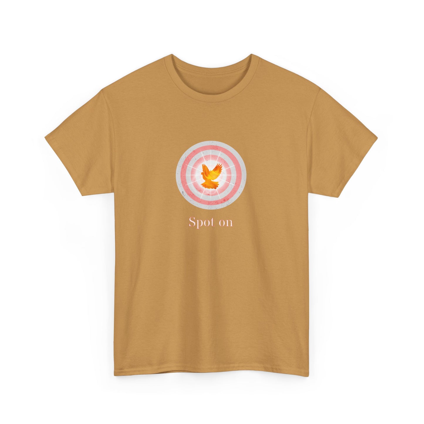 Spot on with the Holy Spirit at the center of your life Inspirational, Creative & Unique Design