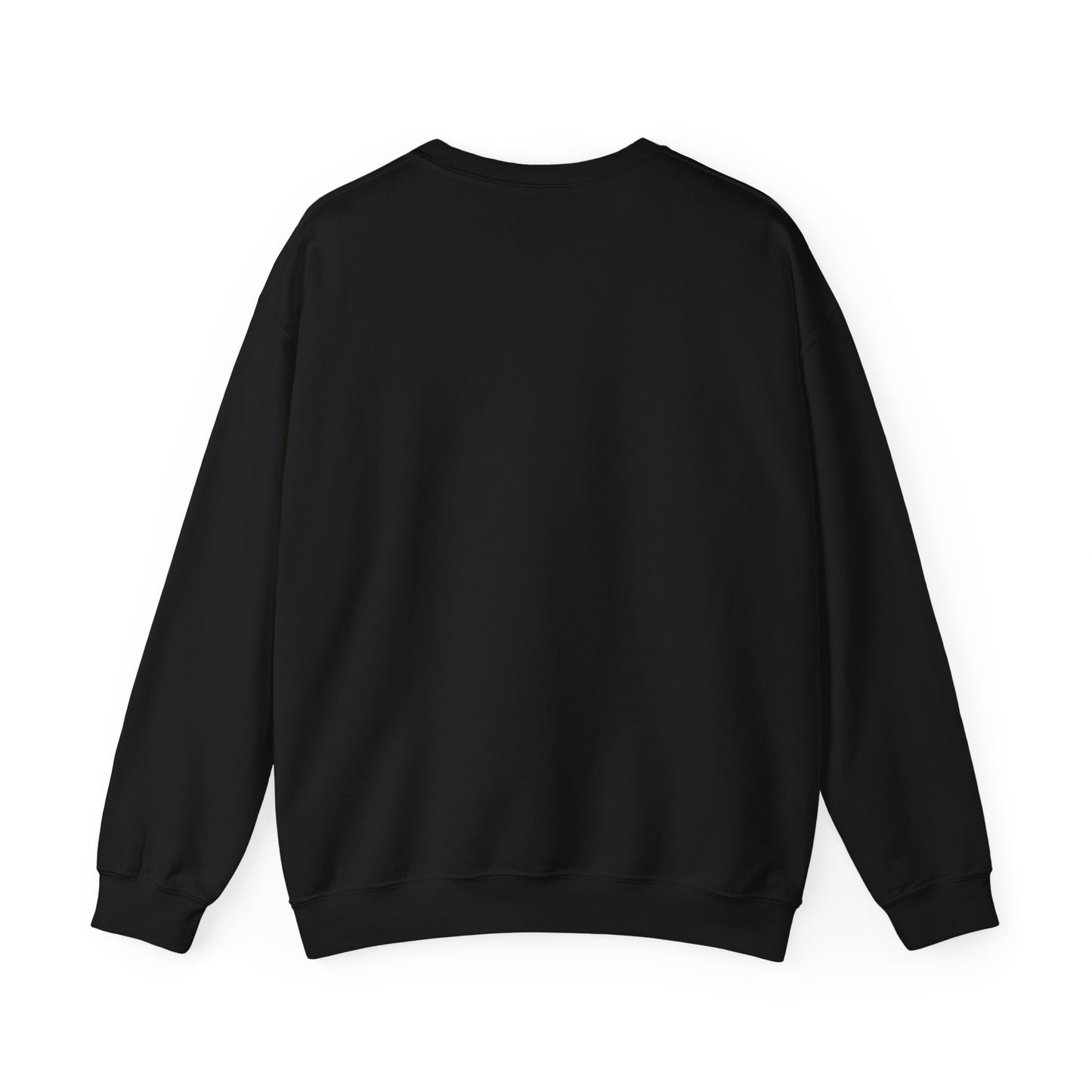 Crewneck Sweatshirt - Acrylic Pouring Paint mask for 'I Came to Praise Elohim' Inspirational Design