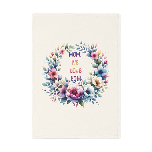 Floral Mom Tea Towel - Perfect Gift for Mother's Day