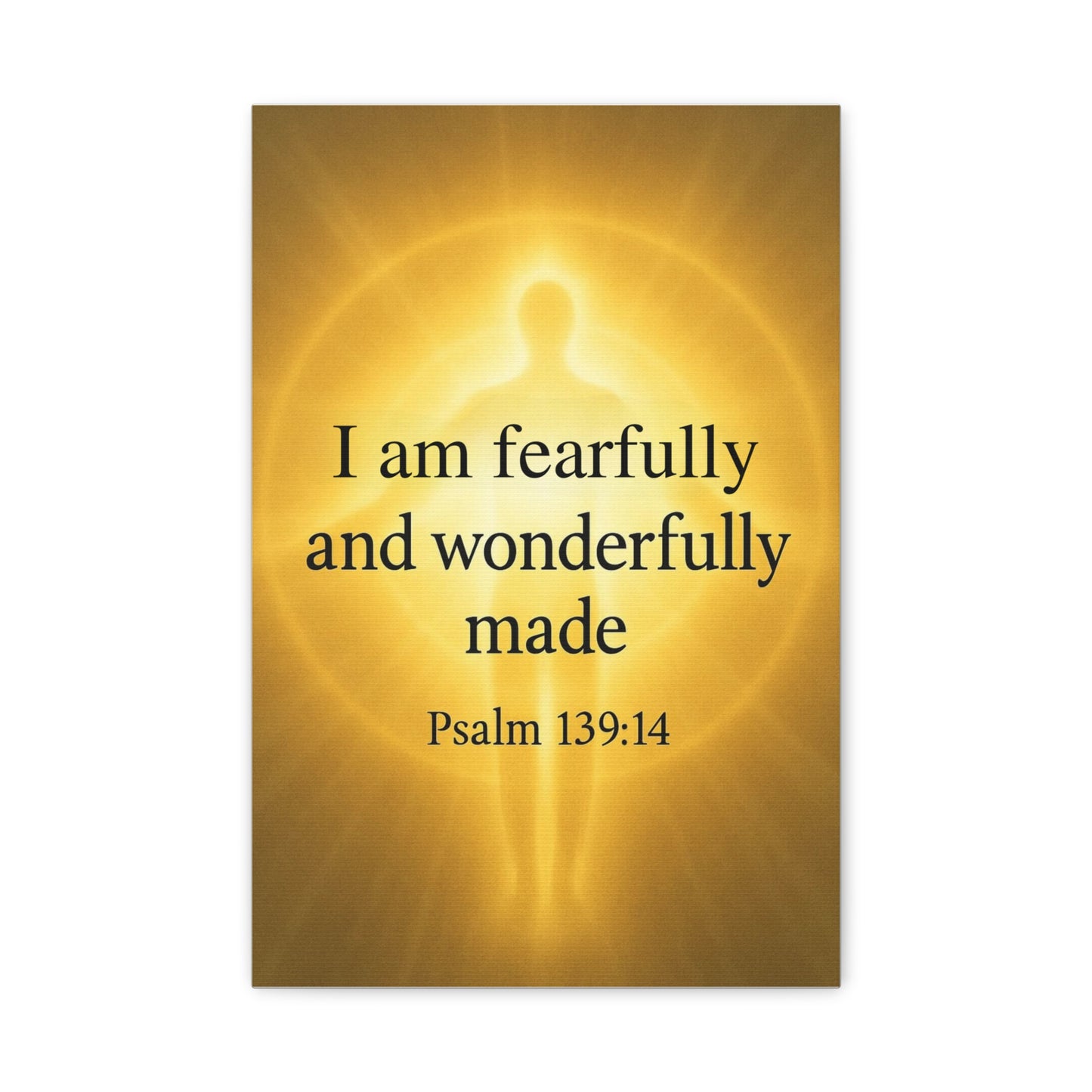 Inspirational Wall Art, Home Decor, Christian Gifts, Motivational Decor, Uplifting Wall Art, Psalm 139:14 Print