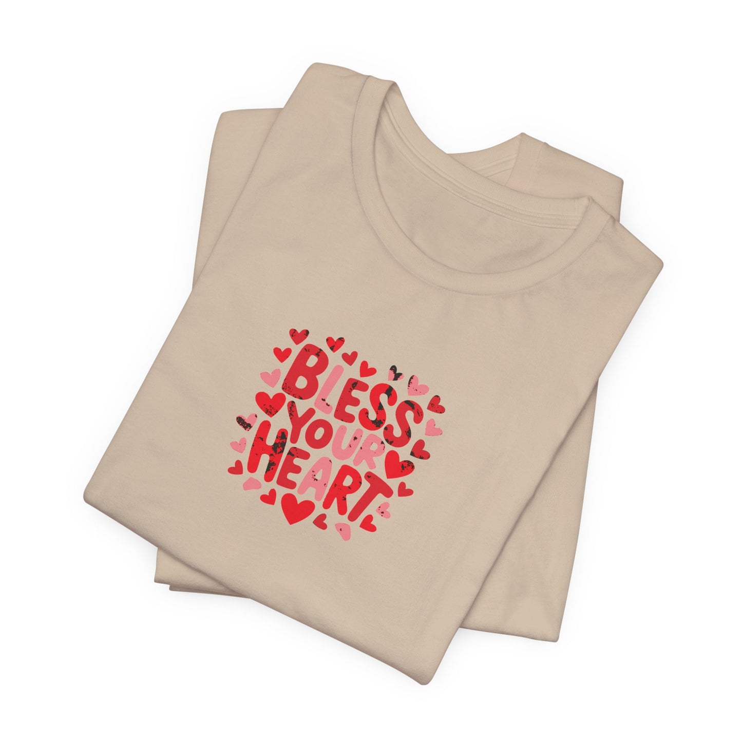 Bless Your Heart tee | T-Shirt, heart lettering design